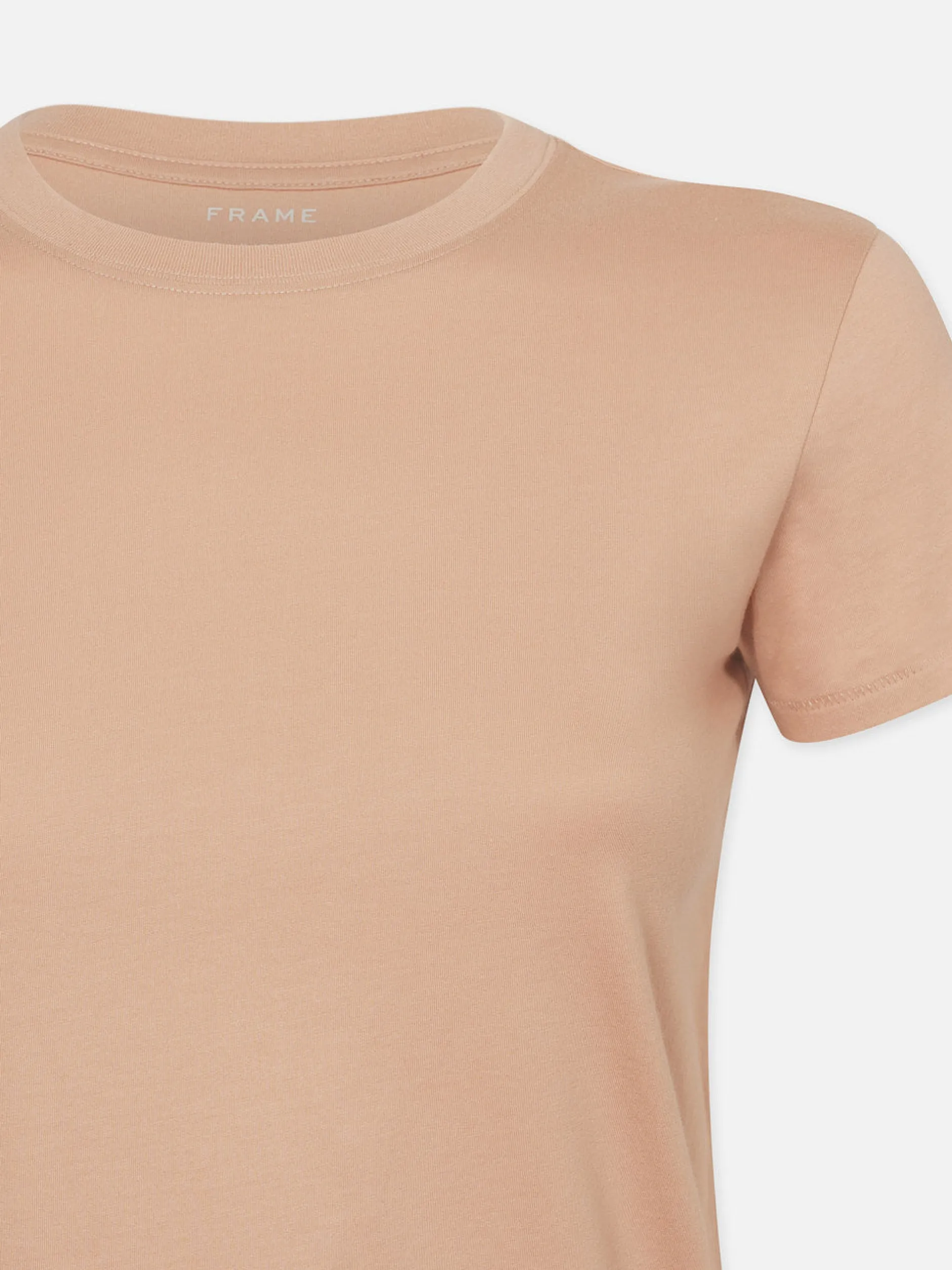 FRAME Baby Tee in<Women Tanks & Tees