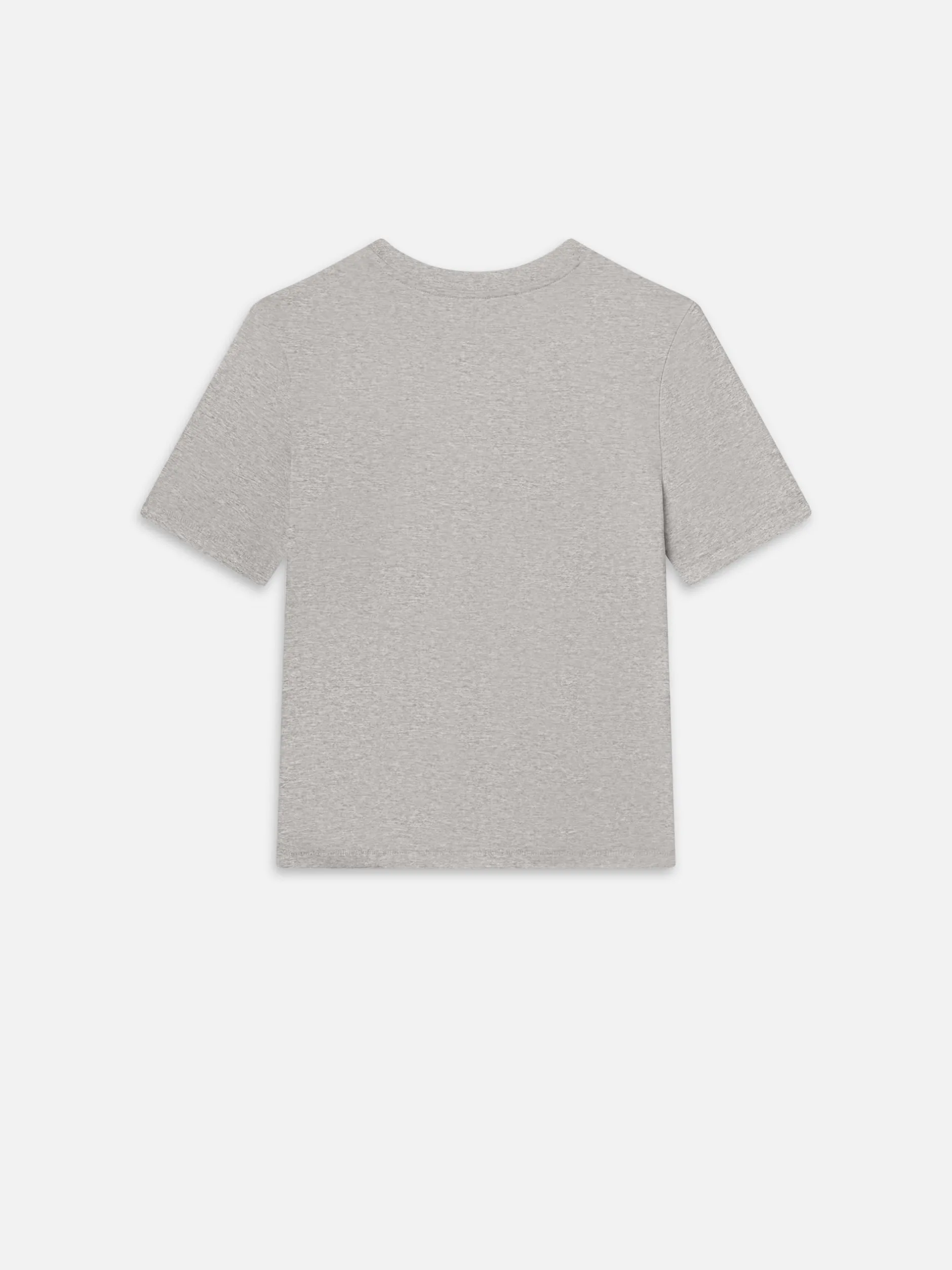 FRAME Baby Tee in Heather Grey<Women Tanks & Tees