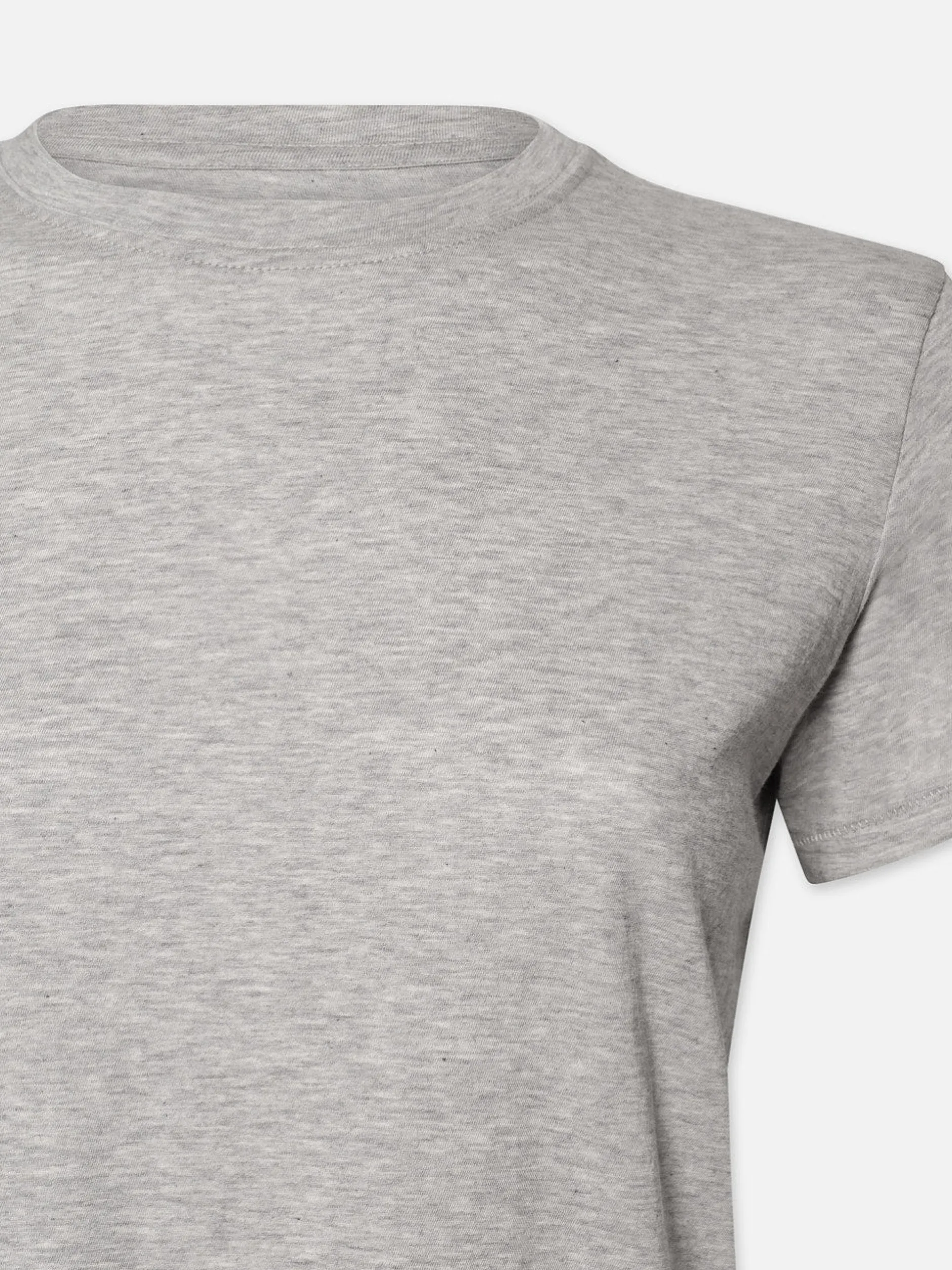 FRAME Baby Tee in Heather Grey<Women Tanks & Tees