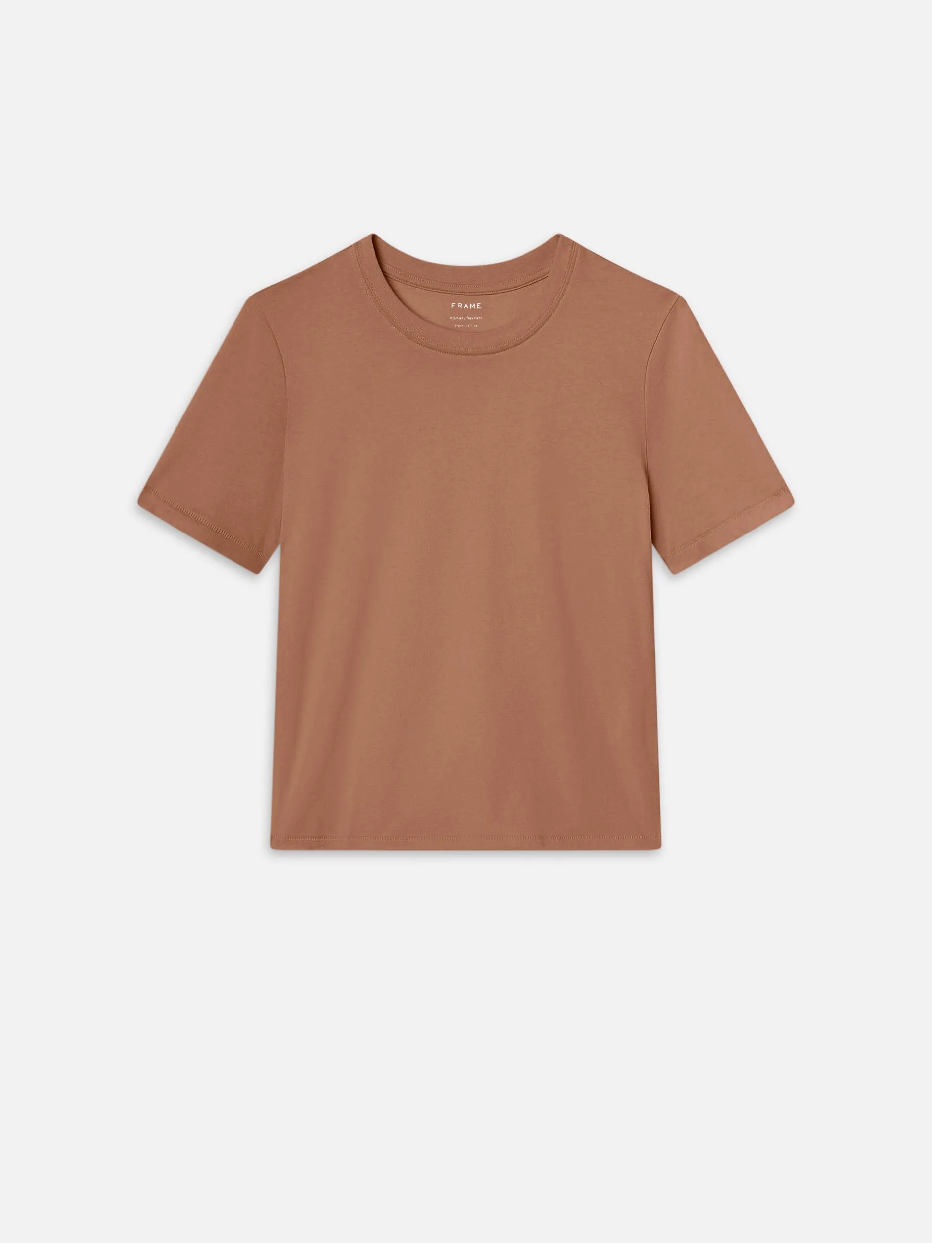 FRAME Baby Tee in<Women Tanks & Tees