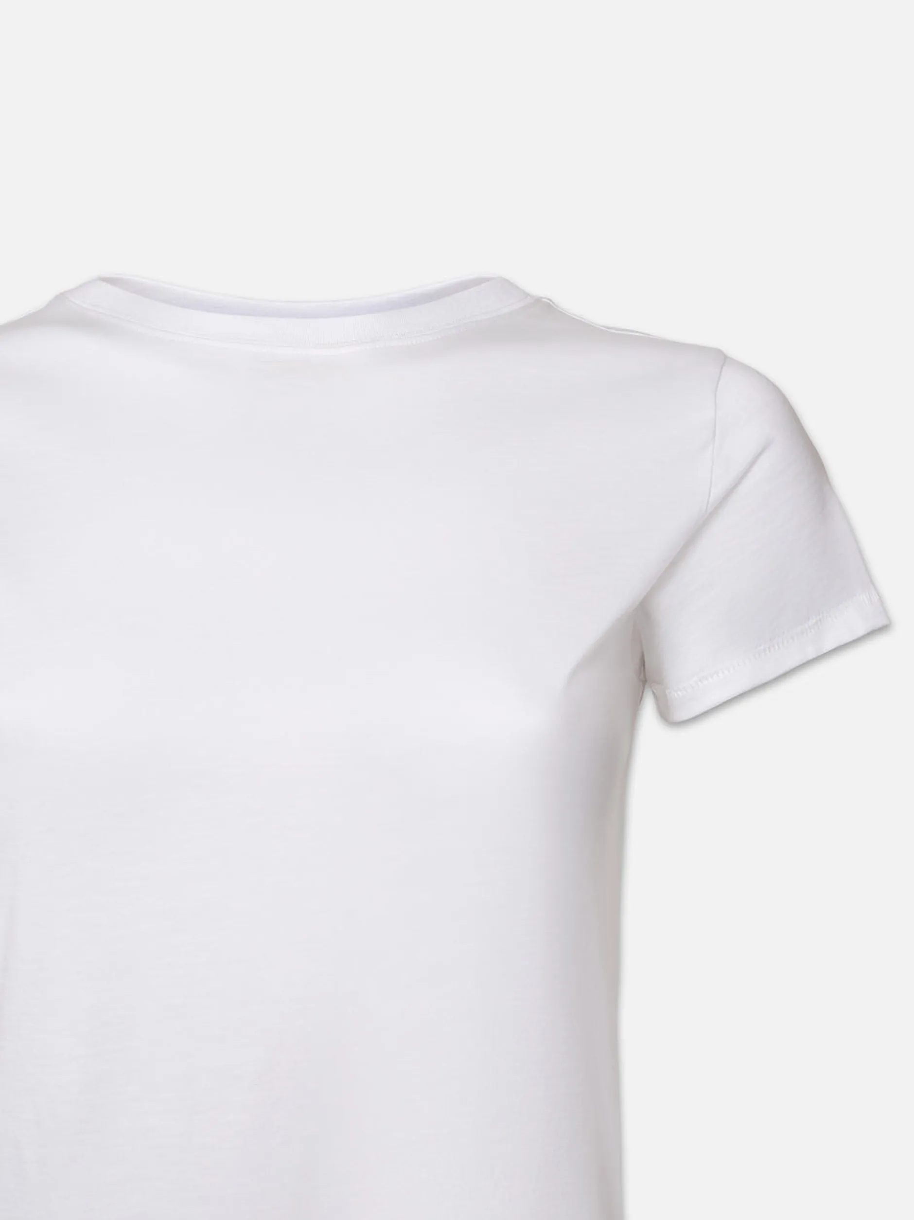 FRAME Baby Tee in<Women Tanks & Tees