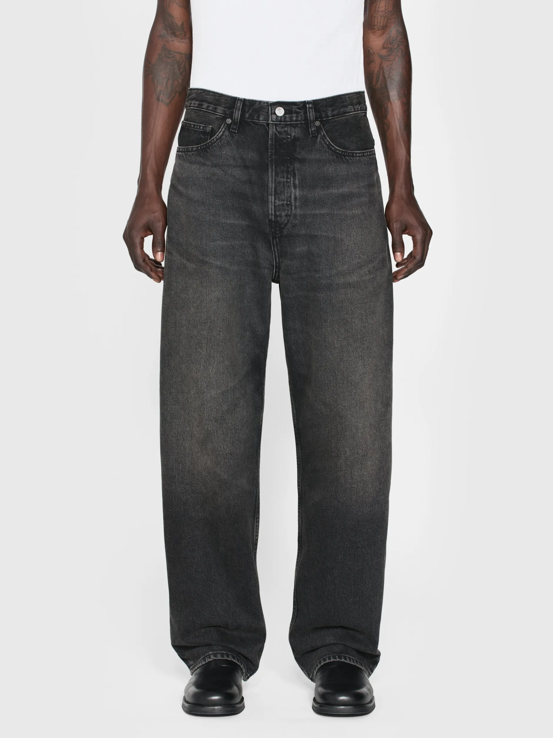 FRAME Baggy Jean in< Wide Leg