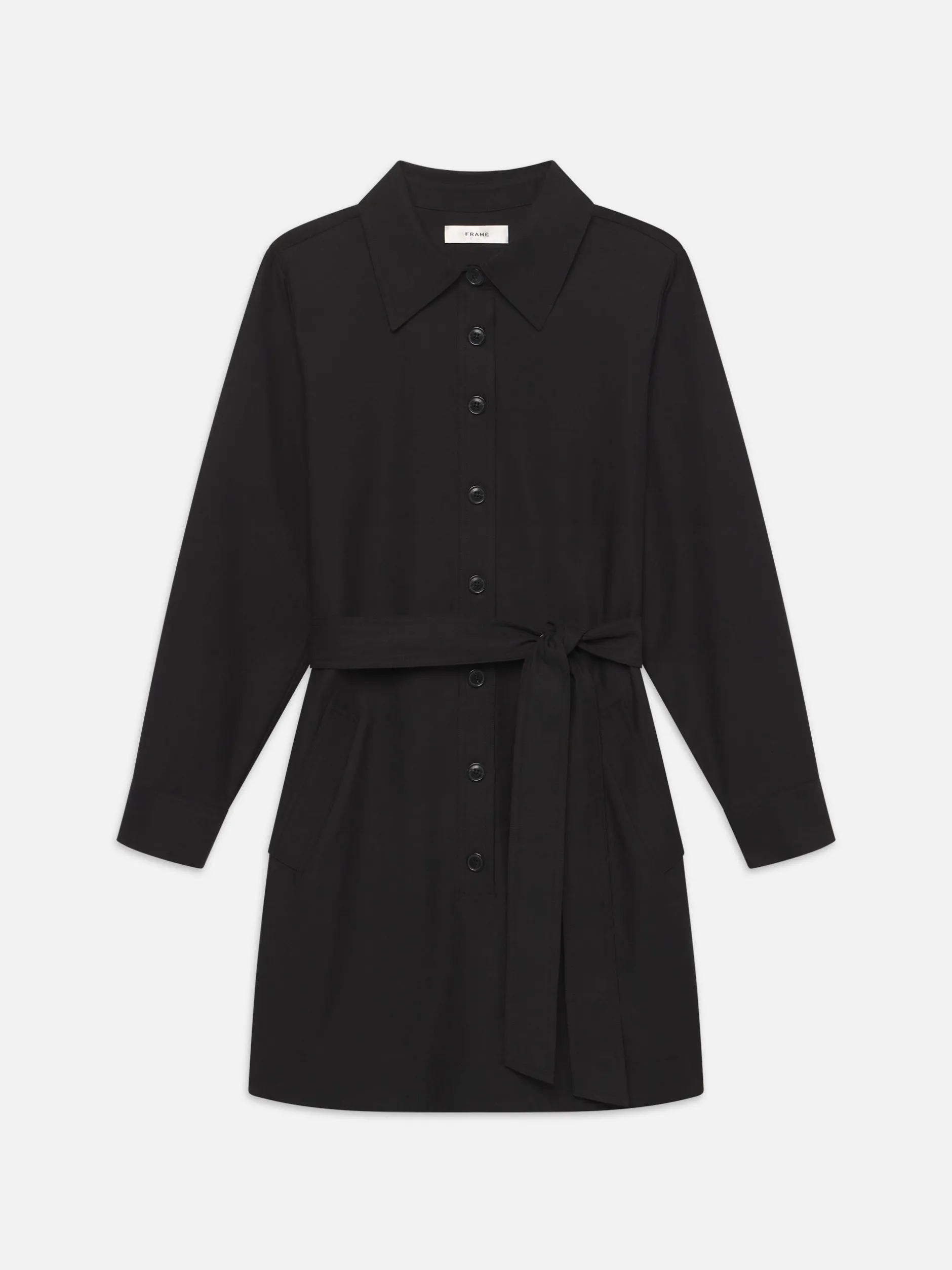 FRAME Belted Trench Long Sleeve Dress in<Women Dresses & Jumpsuits