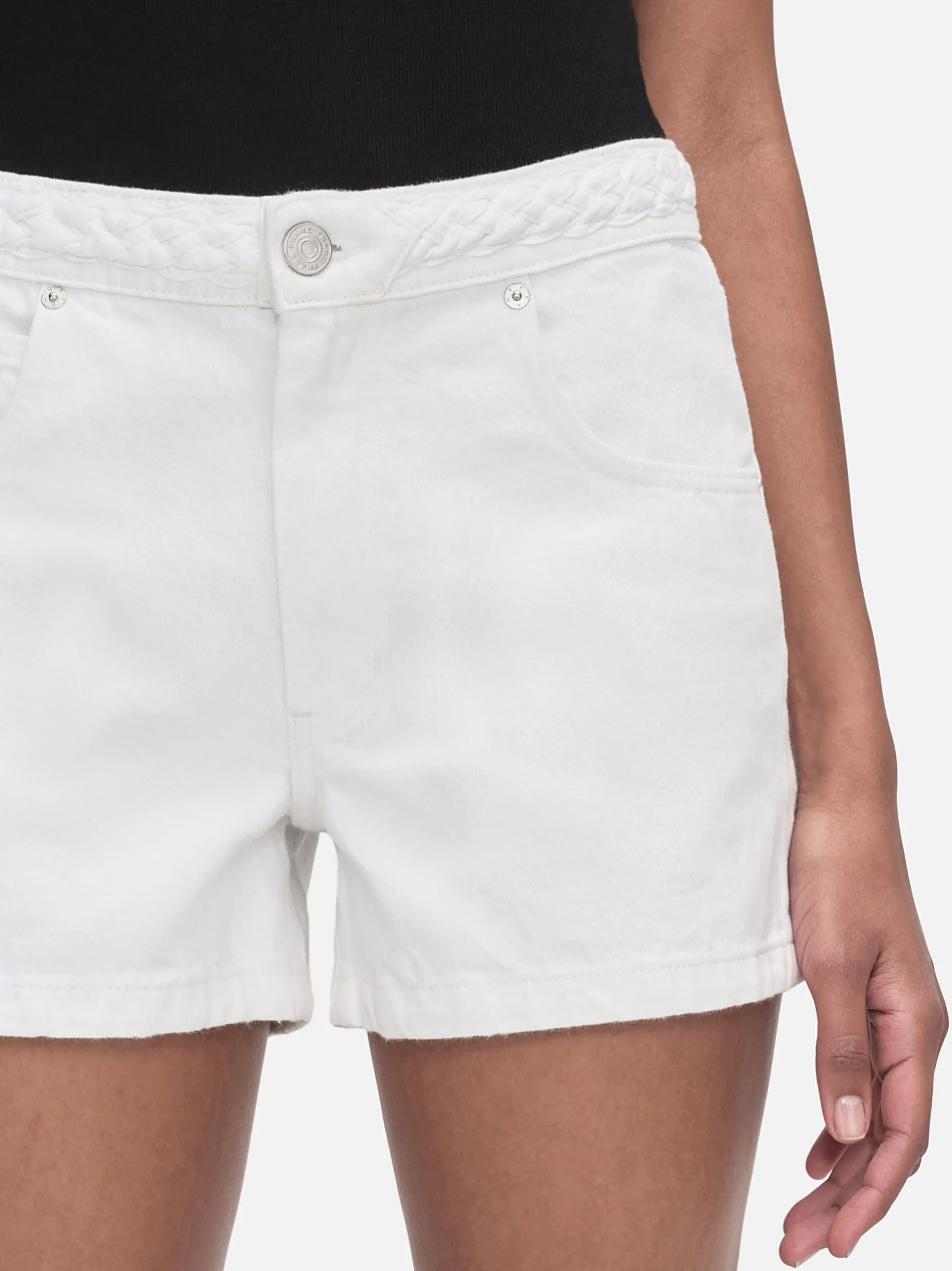 FRAME Braided Waistband Short in<Women Skirts & Shorts