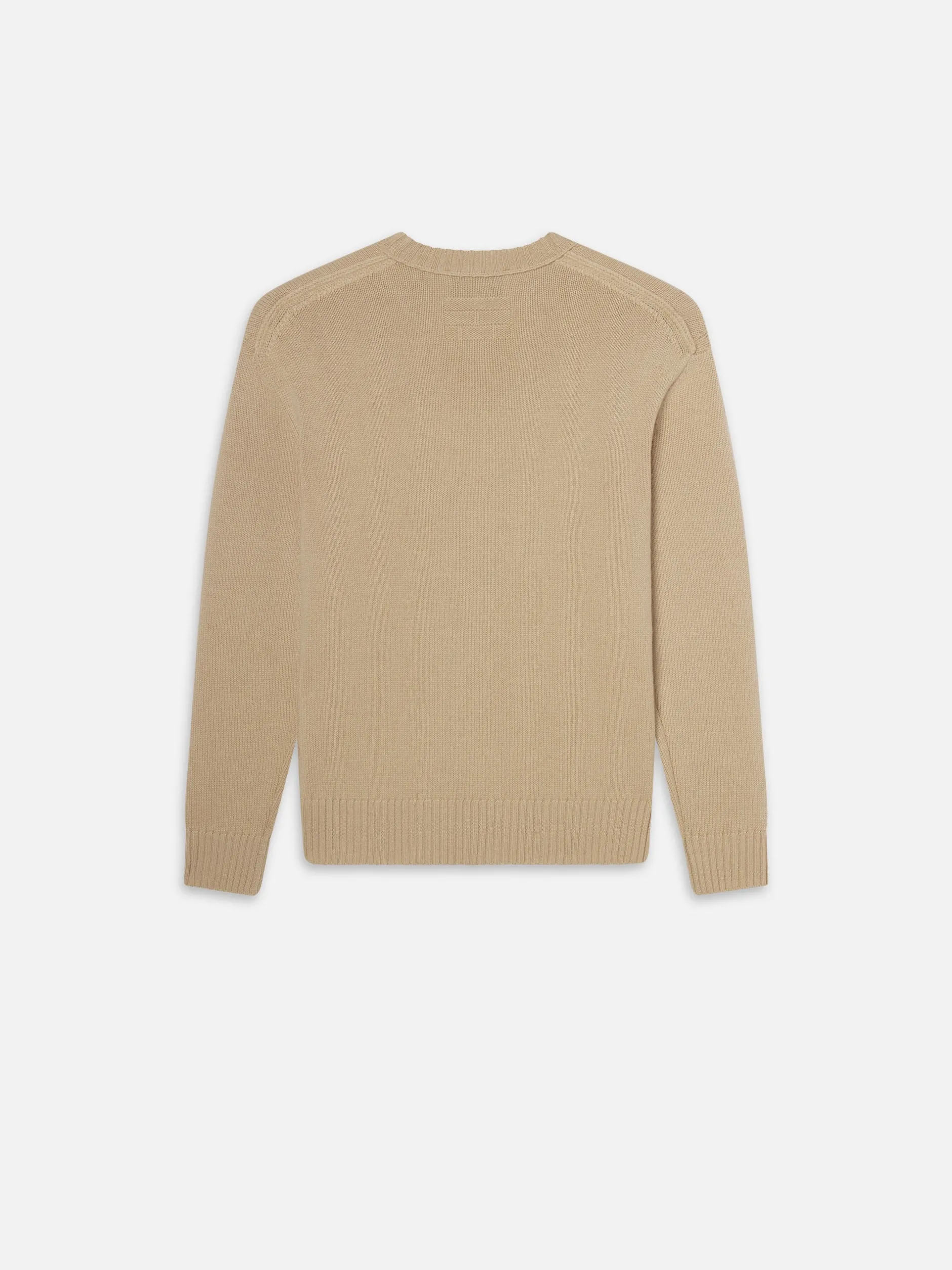 FRAME Cashmere Crewneck Sweater in Sand Beige<Women Sweaters|Sweaters & Hoodies