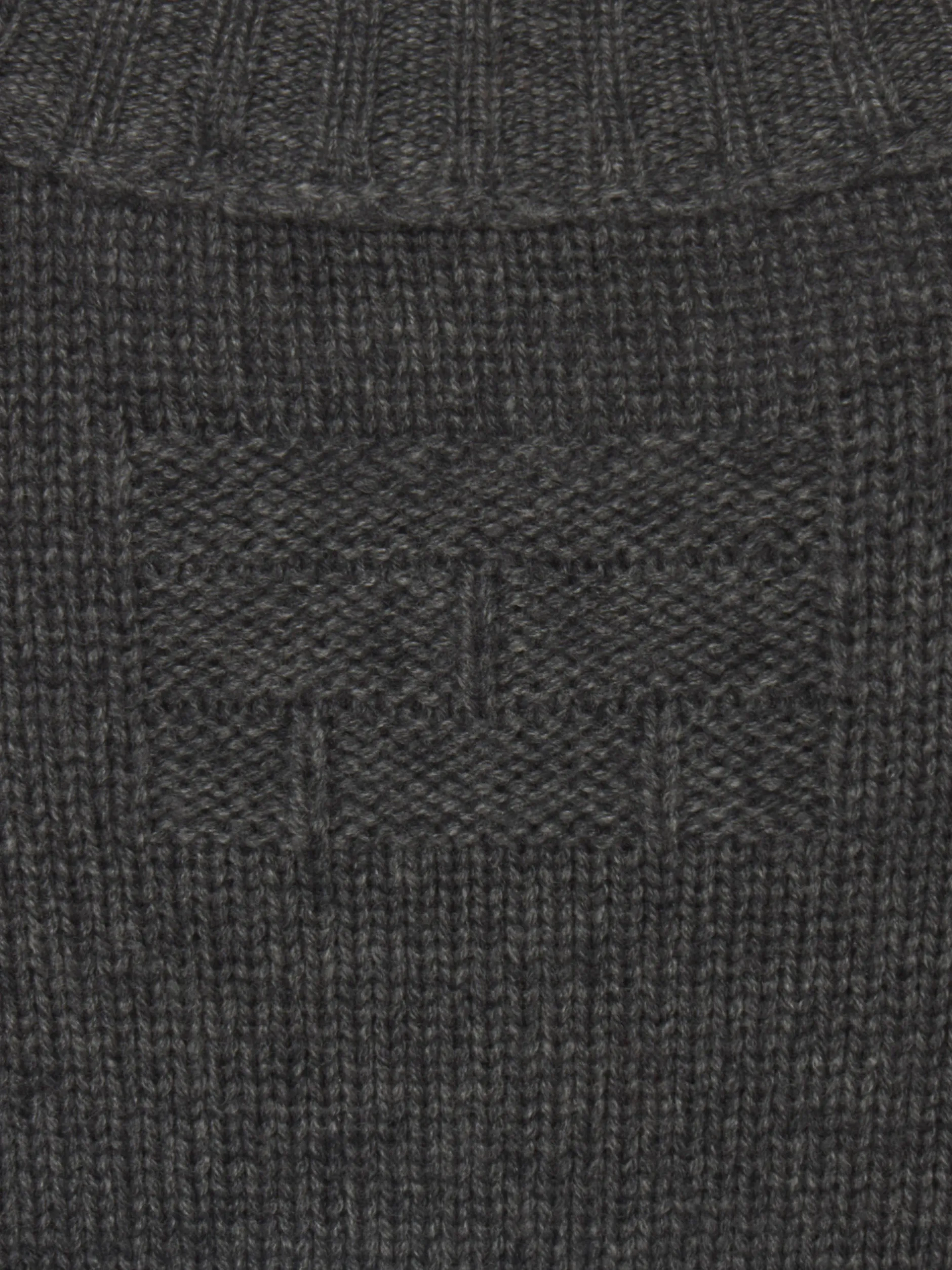 FRAME Cashmere Crewneck Sweater in Dark Grey< Sweaters & Hoodies