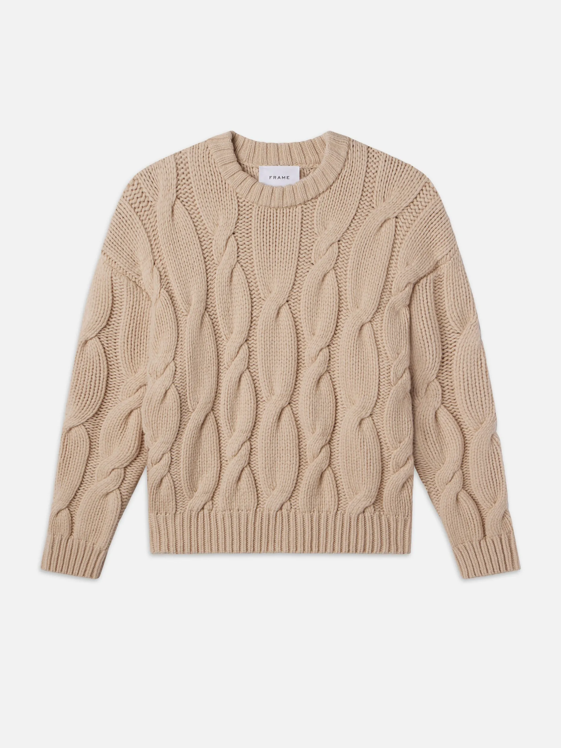 FRAME Chunky Cable Sweater in< Sweaters & Hoodies