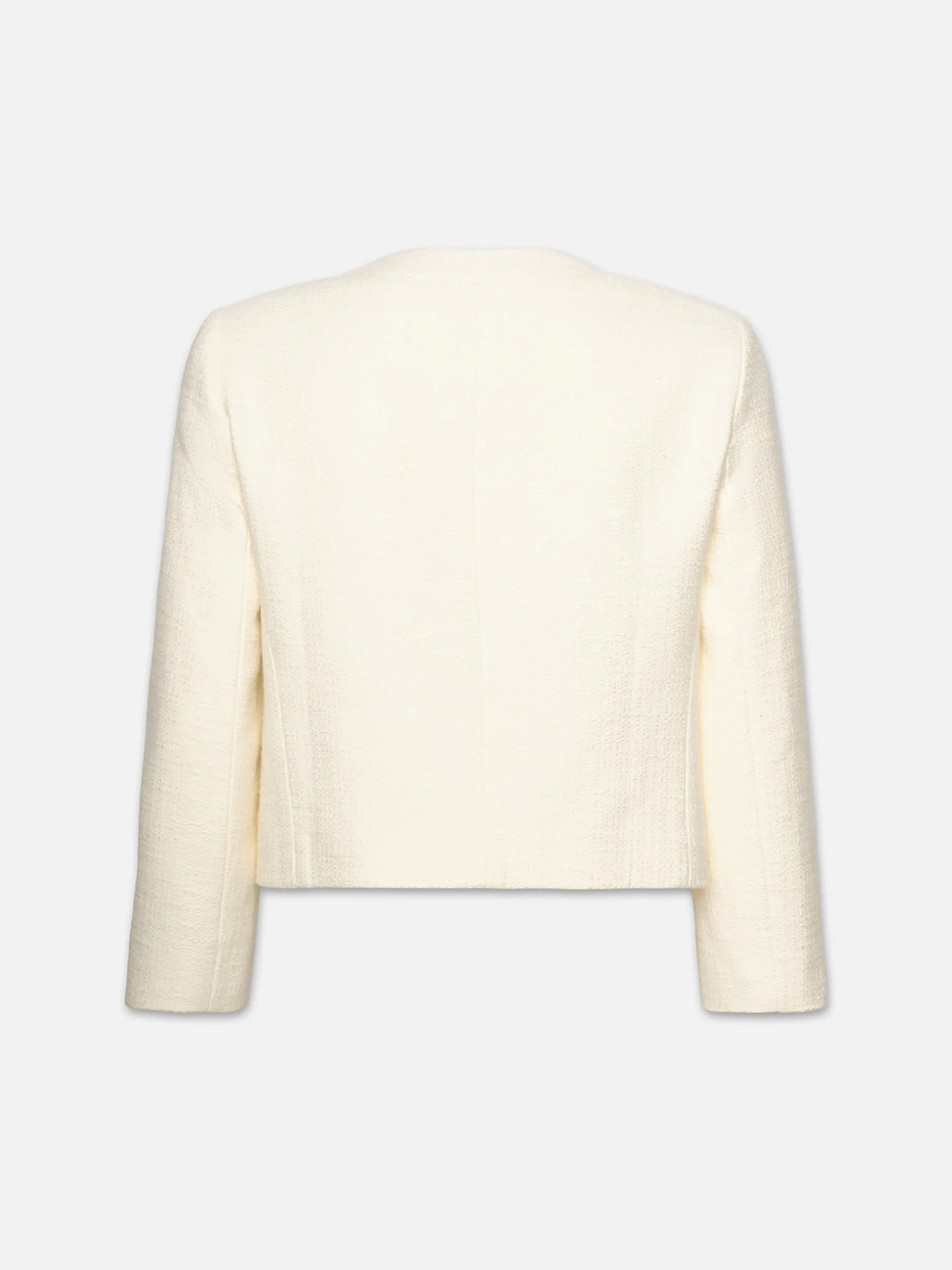 FRAME Collarless Button Front Jacket in<Women Jackets & Coats