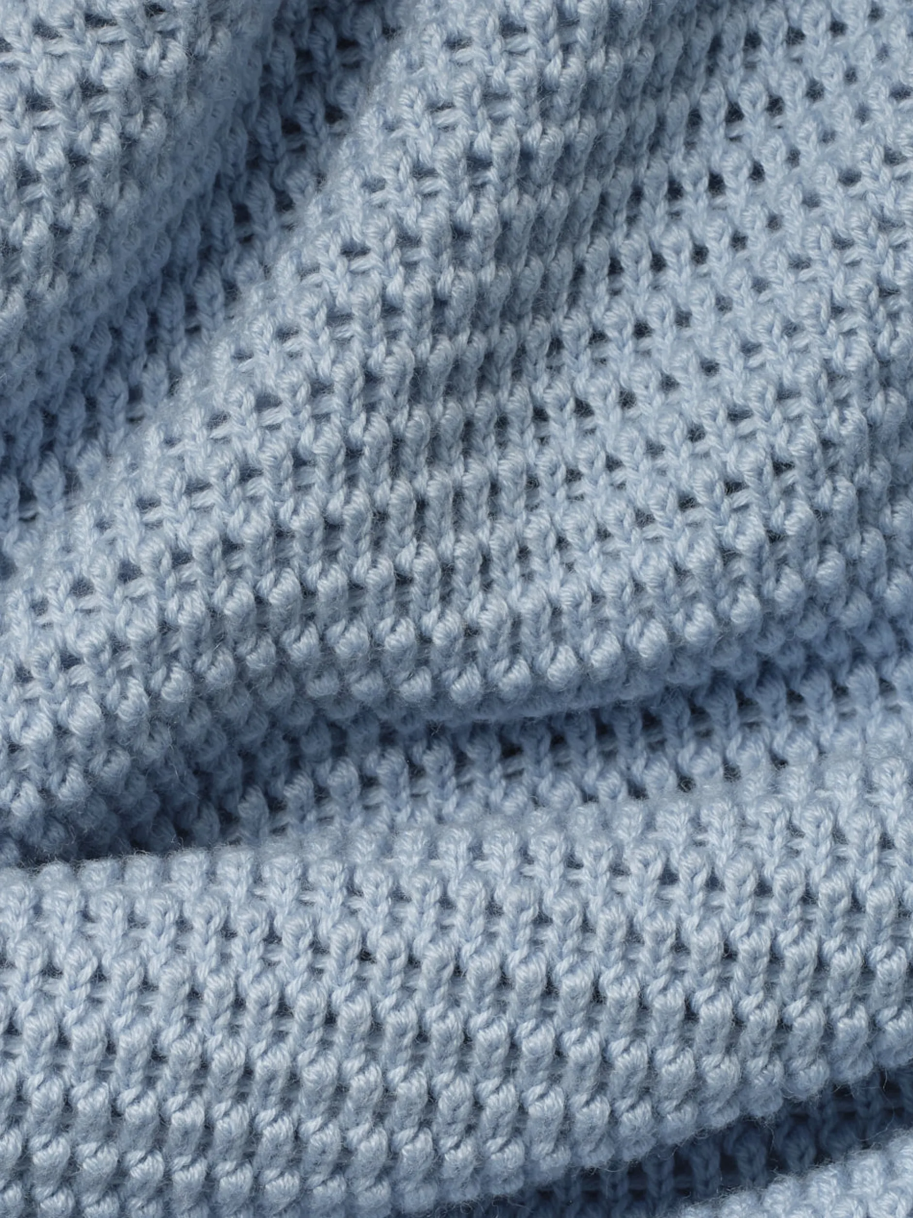 FRAME Cotton Blend Sweater in Light Blue< Sweaters & Hoodies