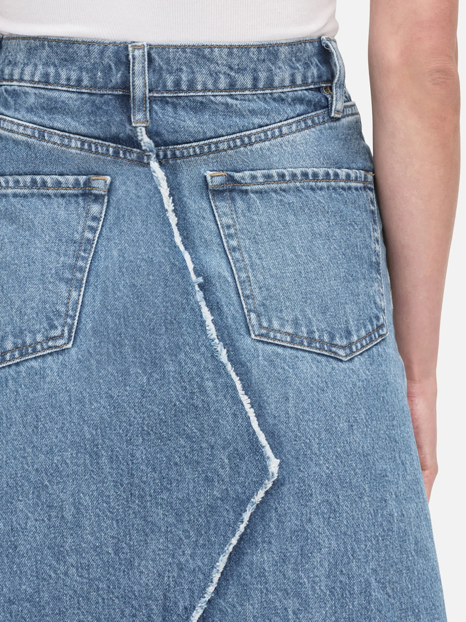 FRAME Deconstructed Skirt in<Women Skirts & Shorts