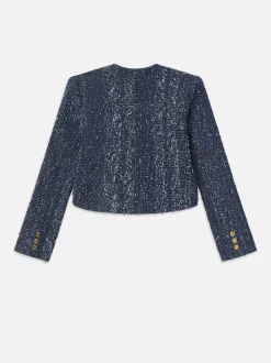FRAME Denim Boucle Jacket in<Women Jackets & Coats