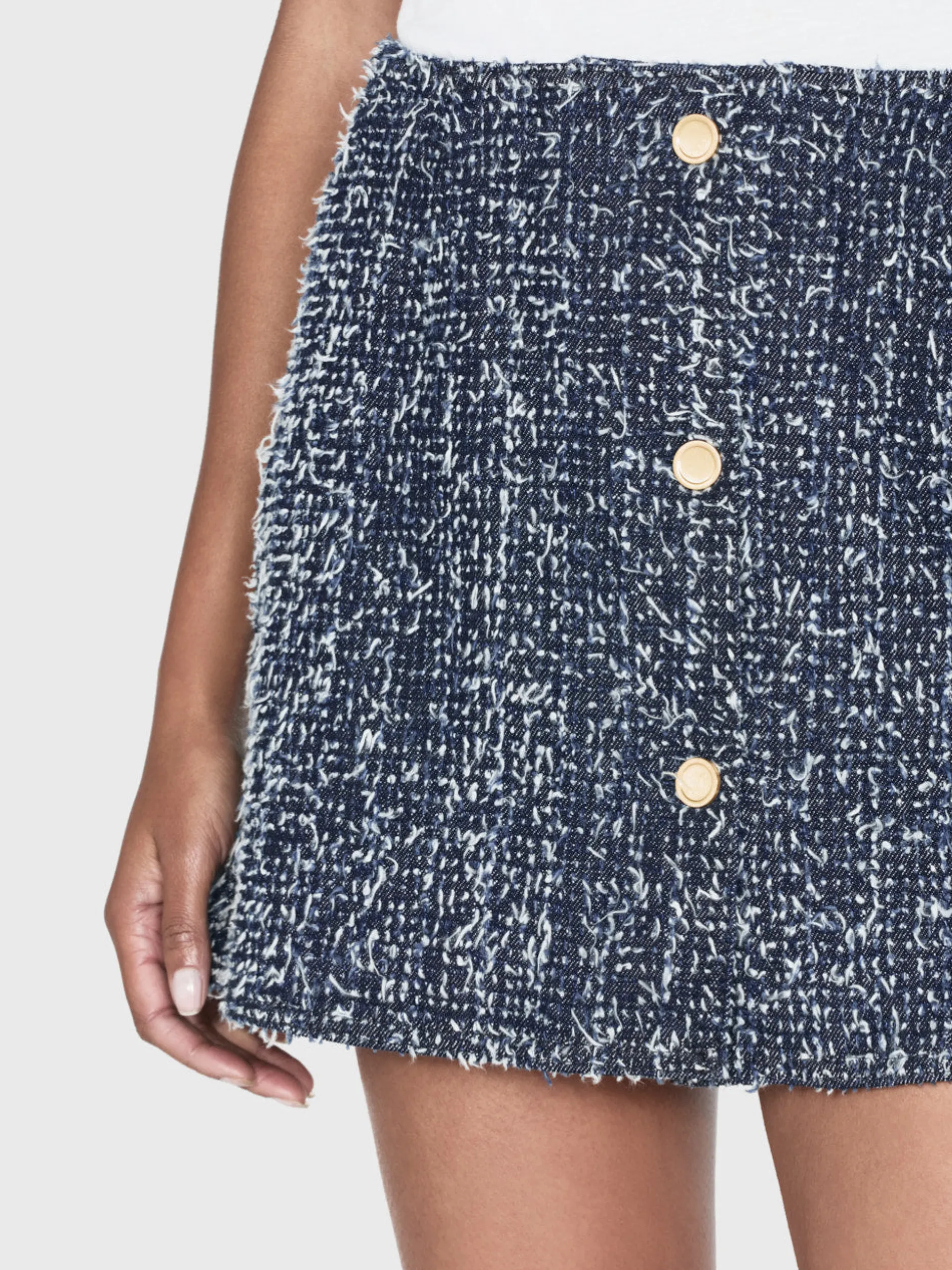 FRAME Denim Boucle Skirt in<Women Skirts & Shorts