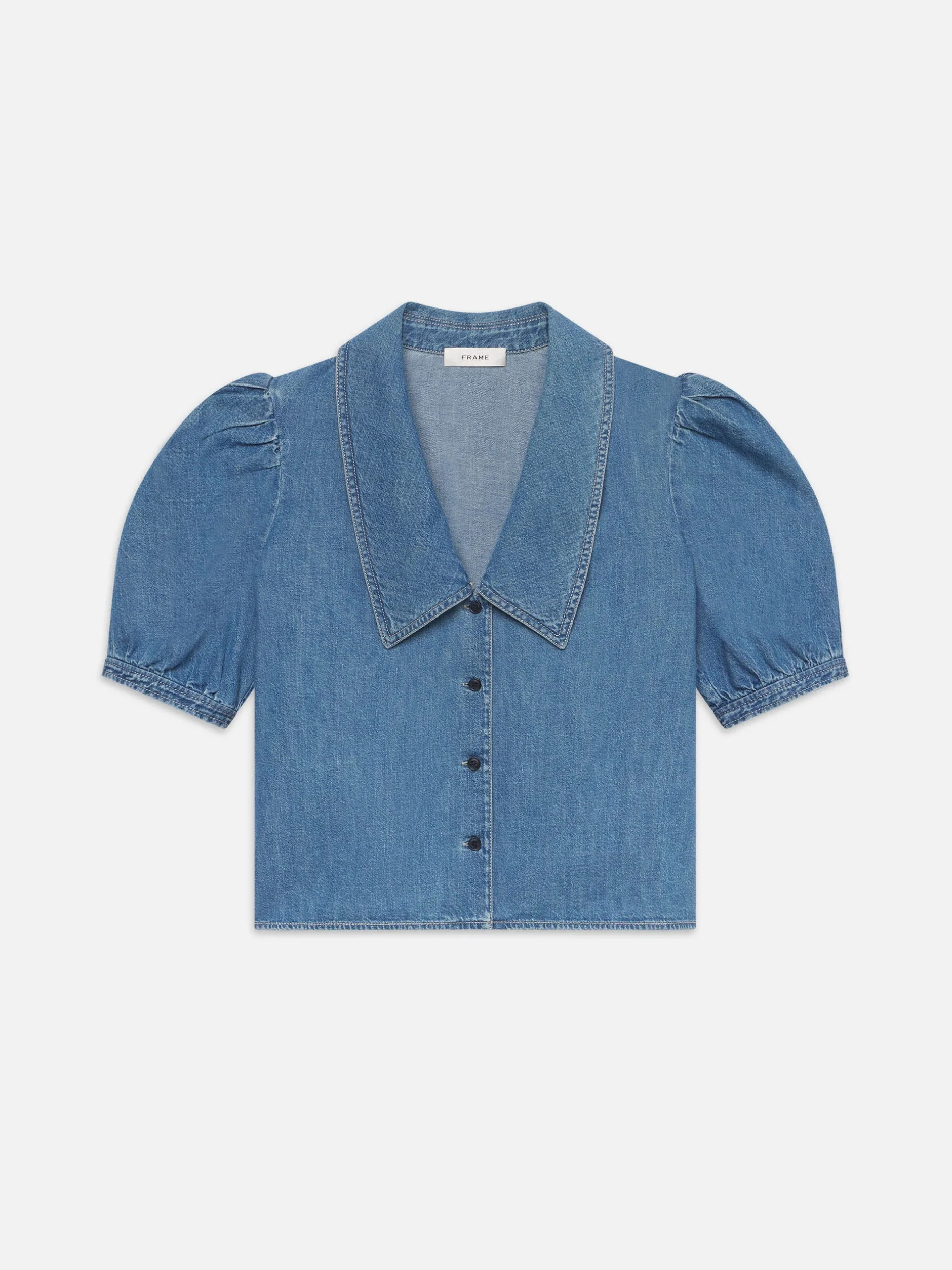 FRAME Denim Sailor Blouse in<Women Tops & Blouses