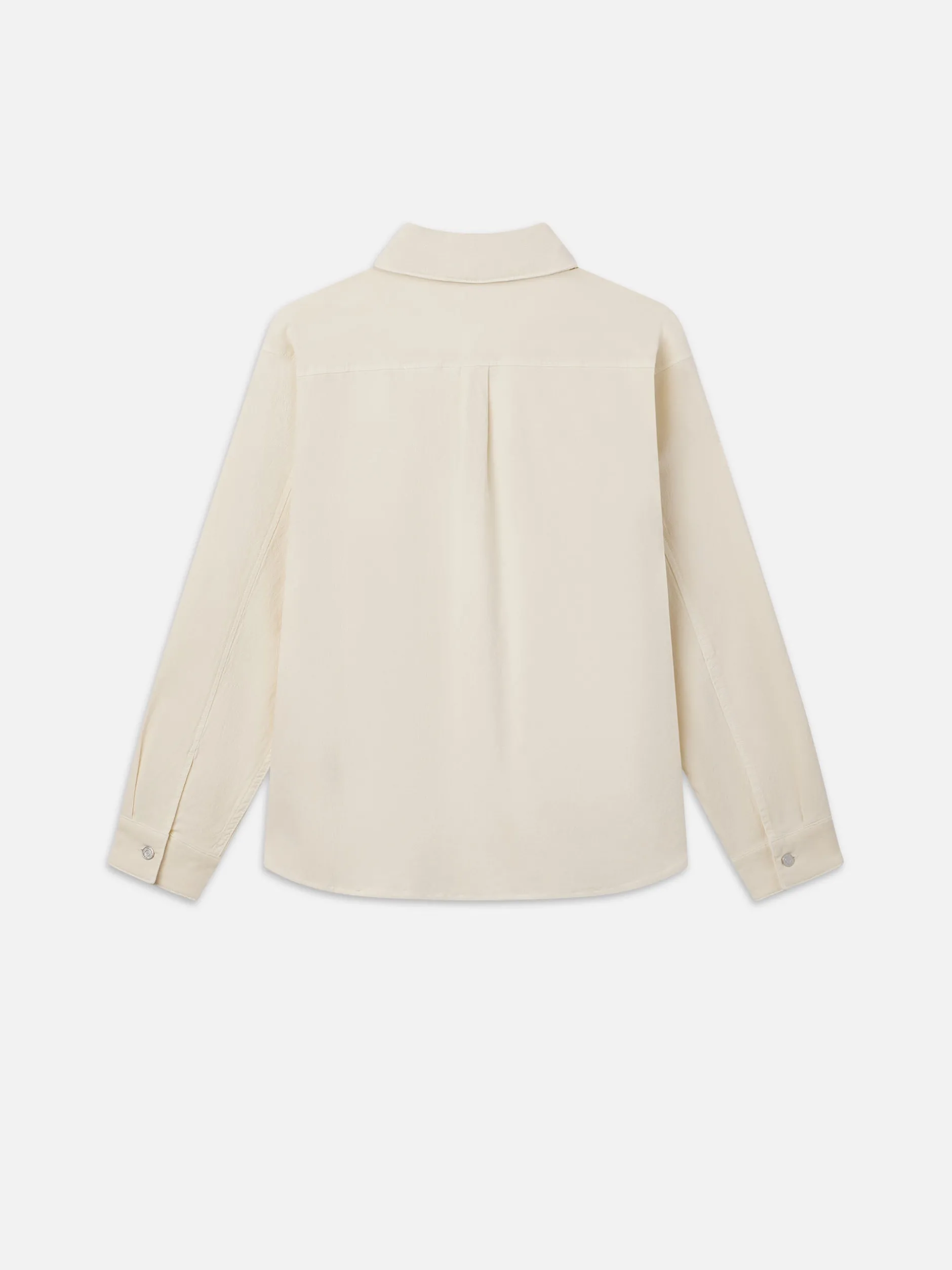 FRAME Double Pocket Overshirt in< Denim Shirts|Shirts