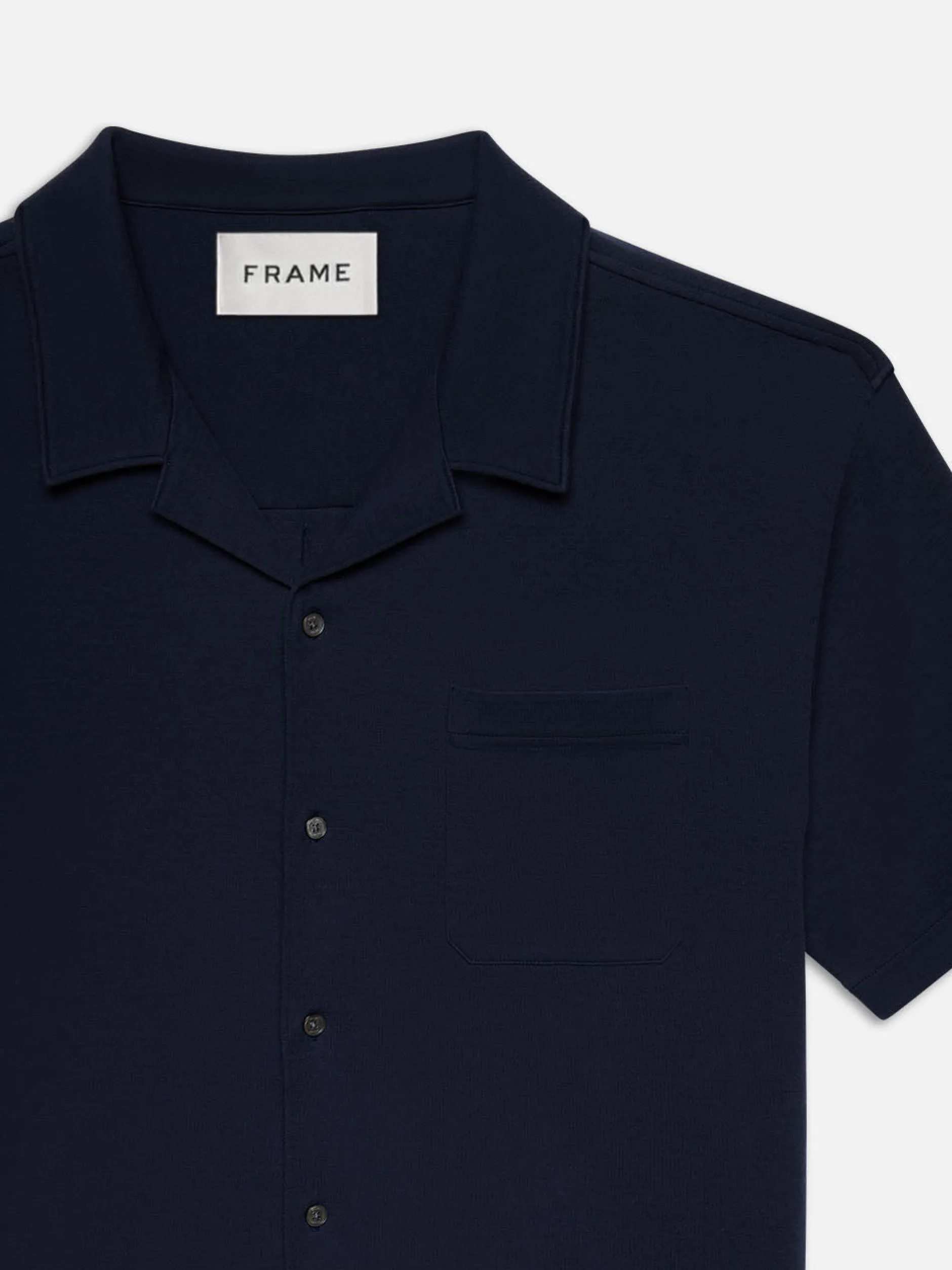 FRAME Duo Fold Relaxed Short Sleeve Shirt in< Shirts
