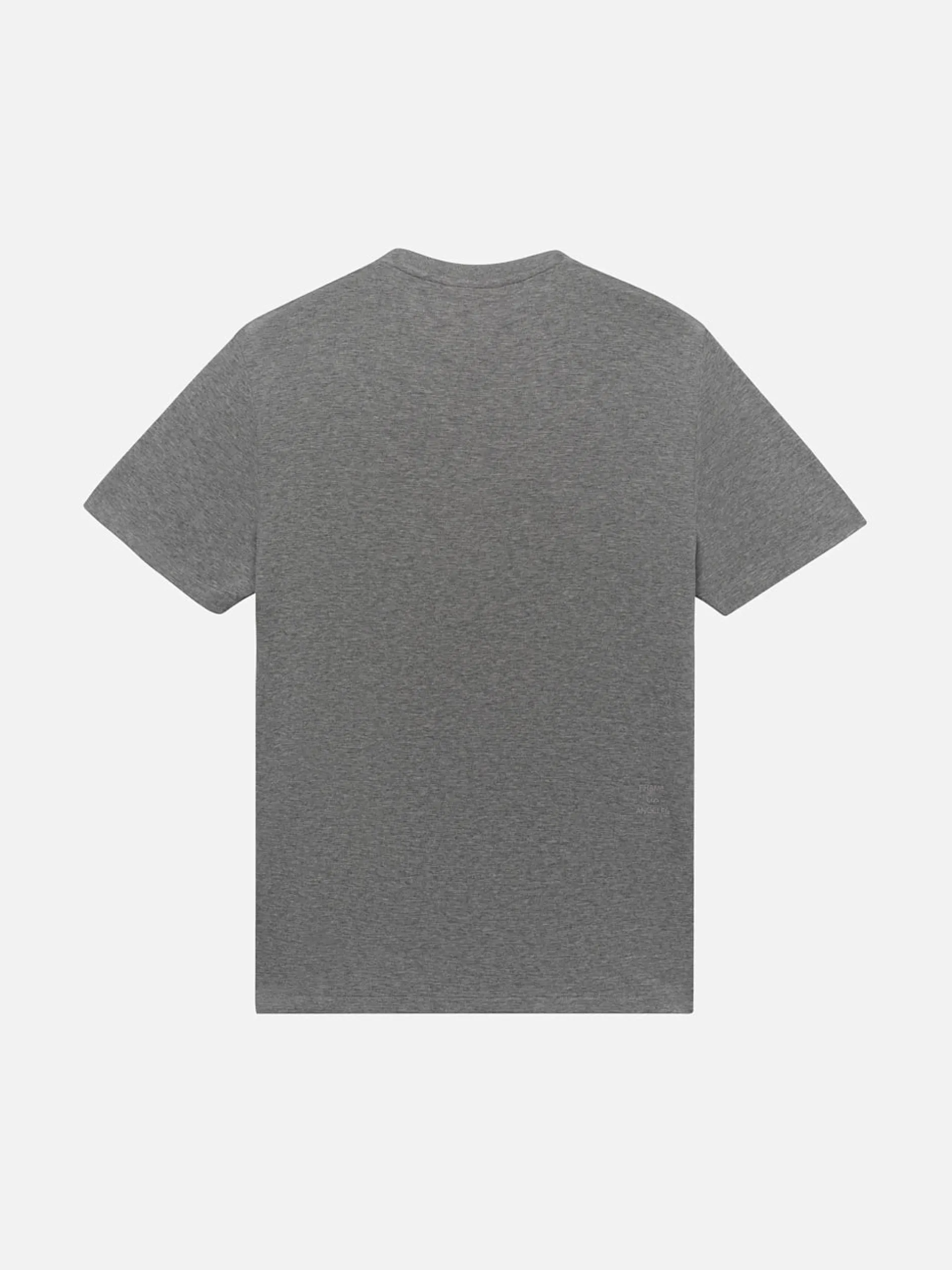 FRAME Duo Fold Tee in Heather Grey< Tees & Polos