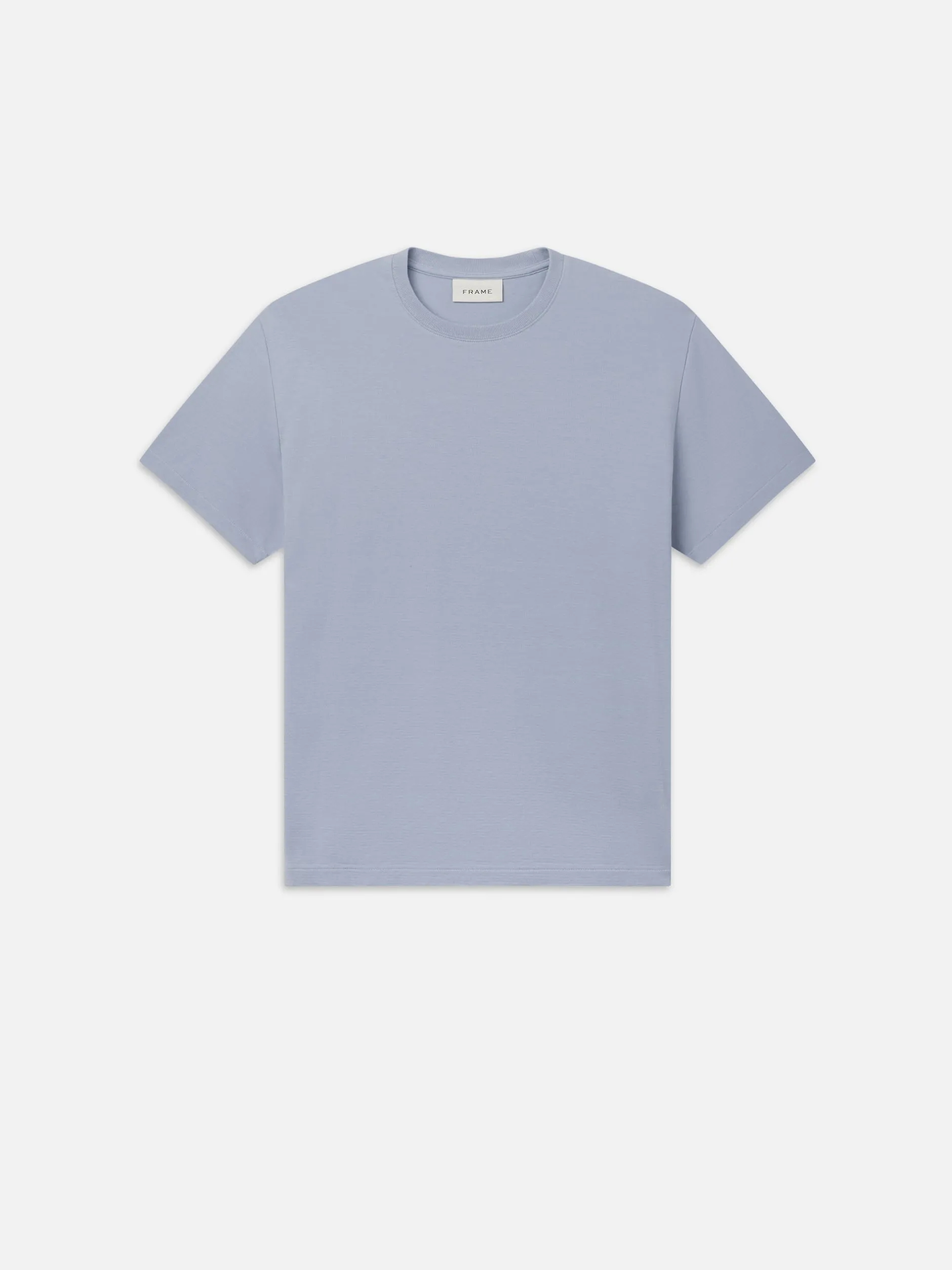 FRAME Duo Fold Tee in Soft Blue< Tees & Polos