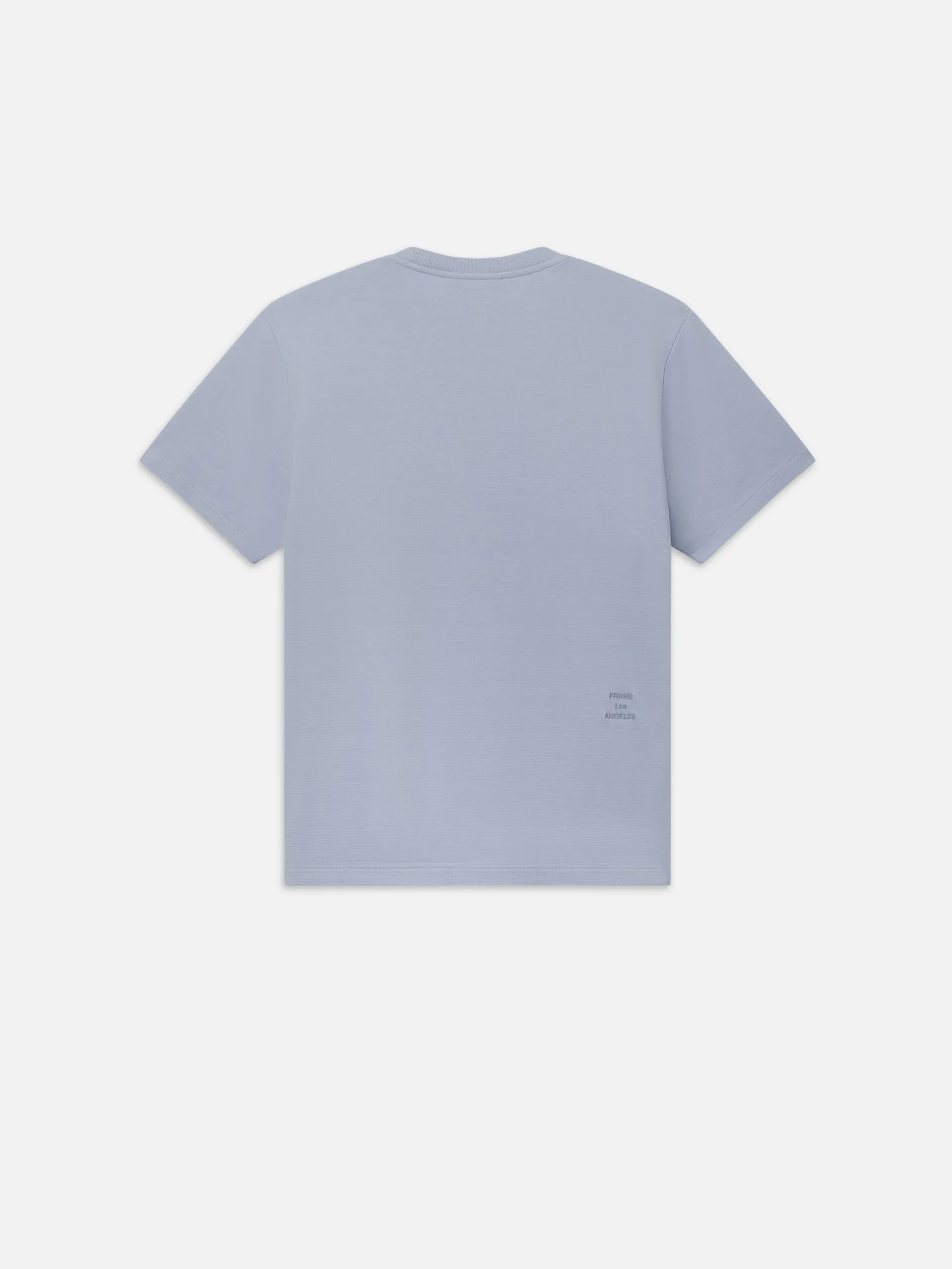 FRAME Duo Fold Tee in Soft Blue< Tees & Polos