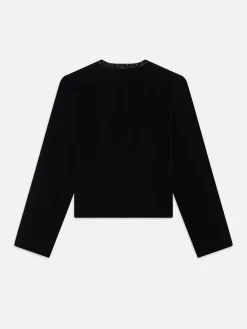 FRAME Embellished Velvet Jacket in<Women Jackets & Coats