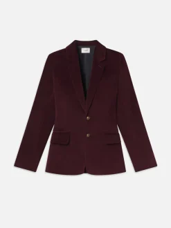 FRAME Everyday Velvet Blazer in<Women Jackets & Coats