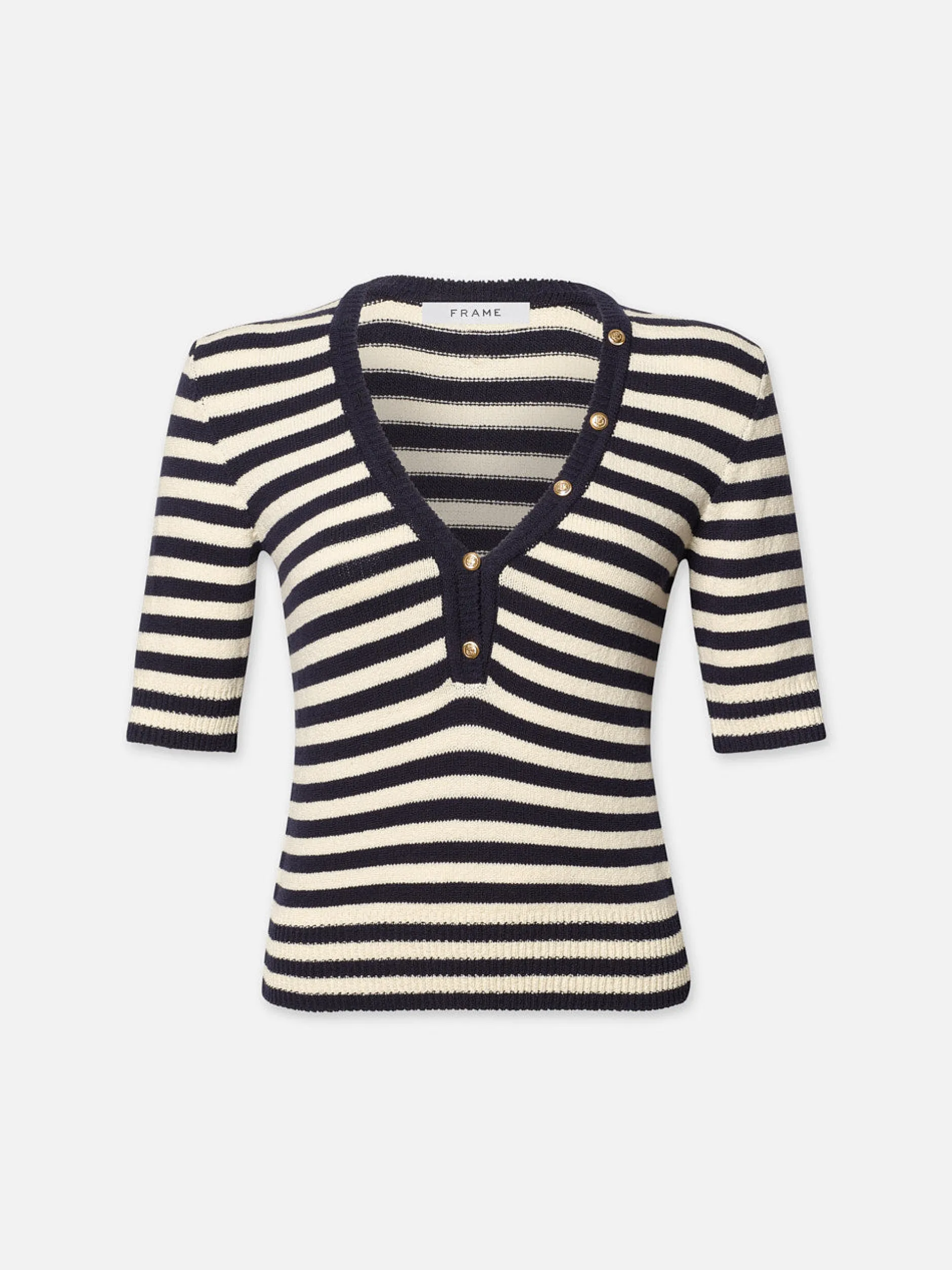 FRAME Femme Mariner Sweater in Navy Multi<Women Tops & Blouses|Sweaters