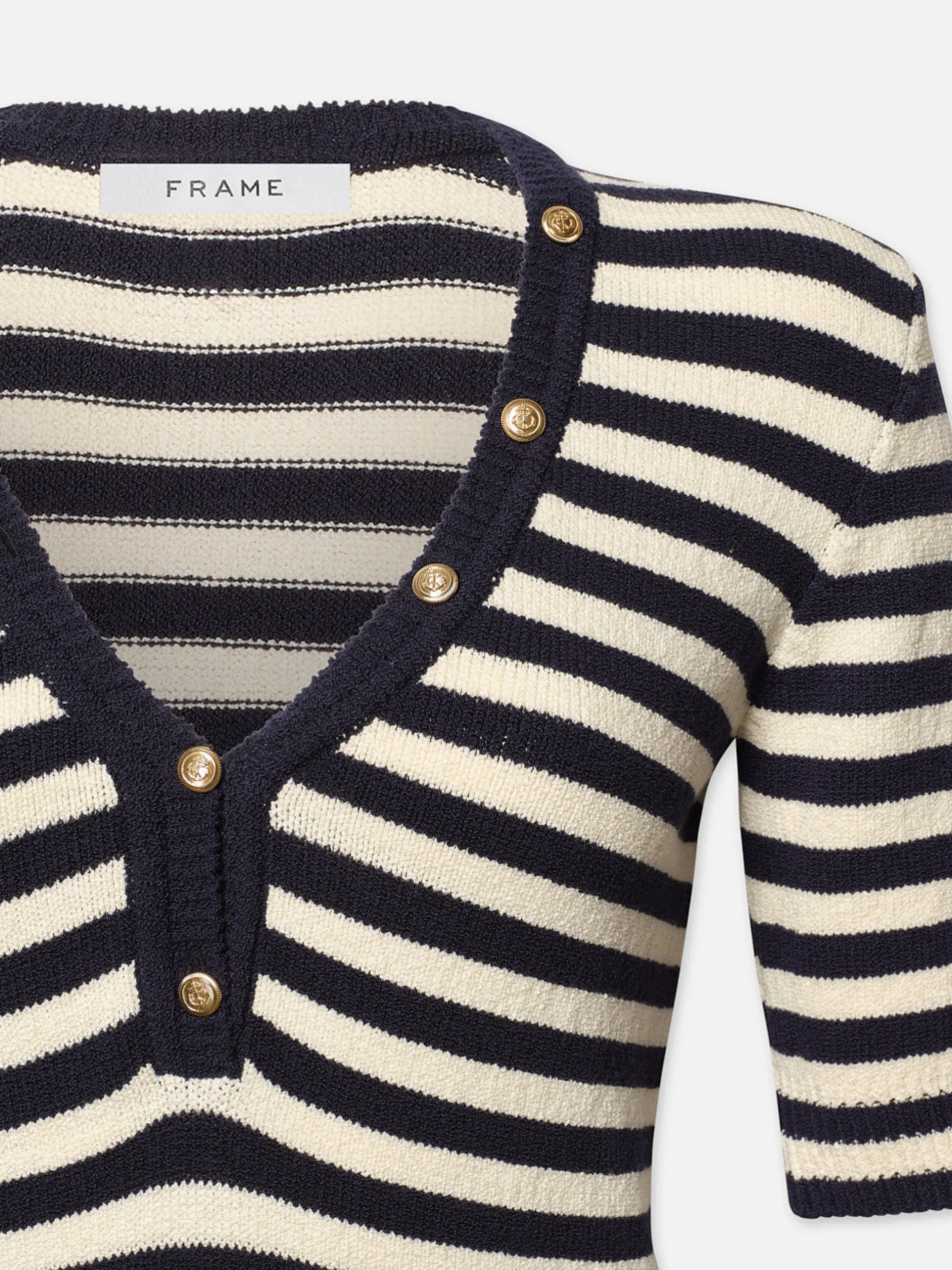 FRAME Femme Mariner Sweater in Navy Multi<Women Tops & Blouses|Sweaters