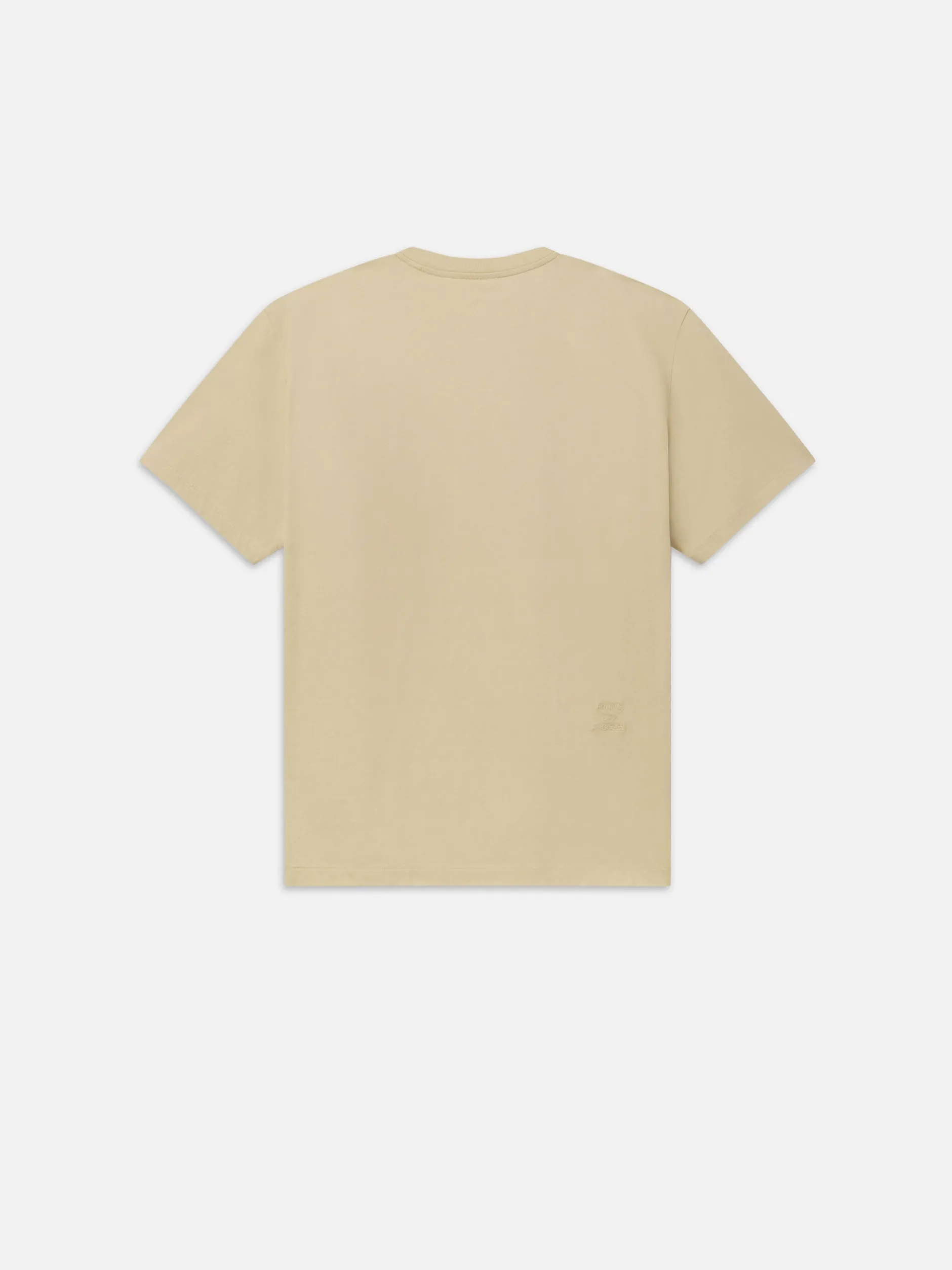 FRAME Logo Tee in Dusty Yellow< Tees & Polos