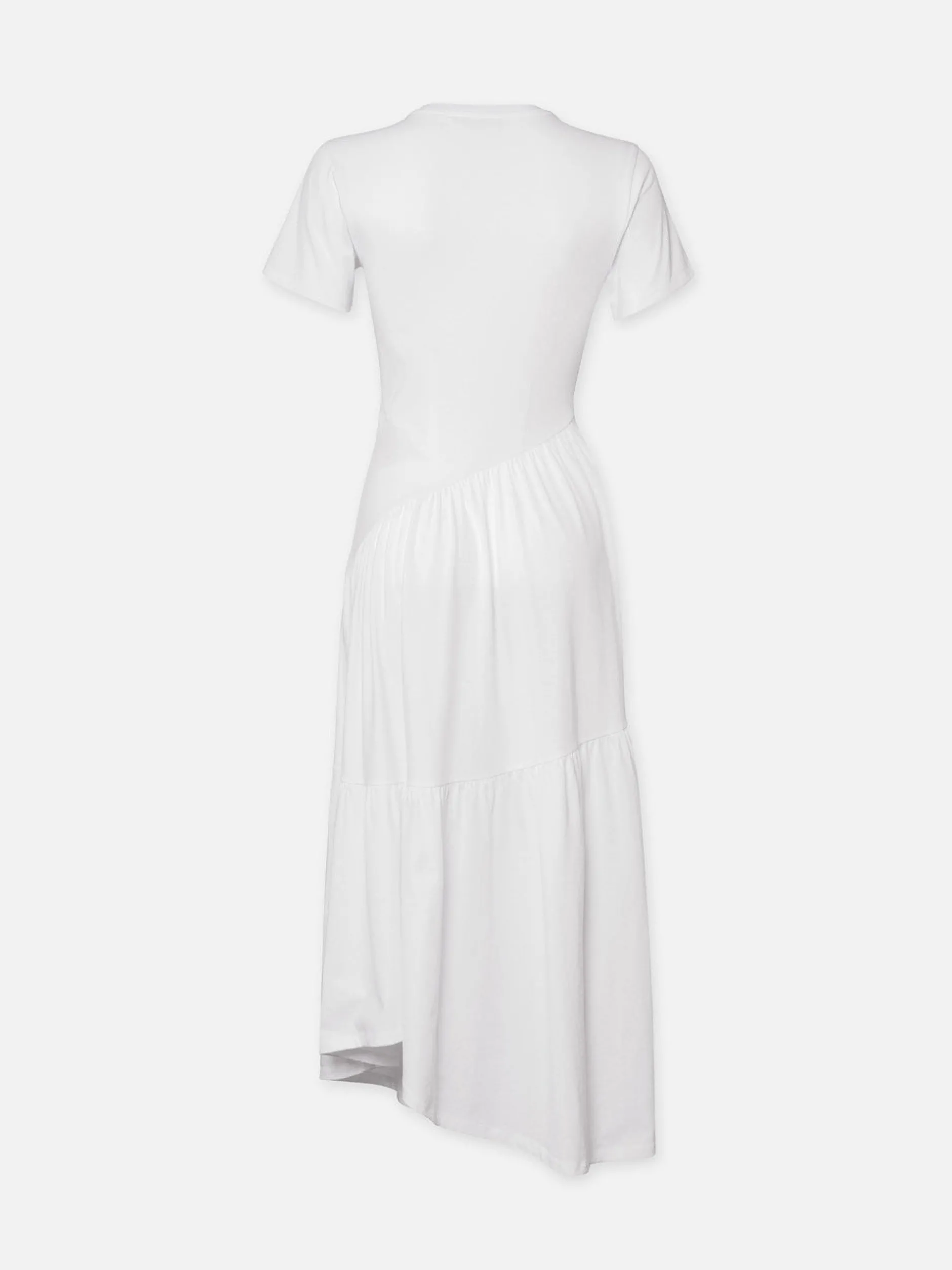 FRAME Gathered Seam Short Sleeve Dress in<Women Dresses & Jumpsuits
