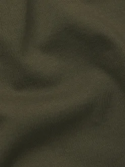 FRAME Handkerchief Hem Jersey Dress in Rich Military<Women Dresses & Jumpsuits