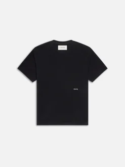 FRAME Jacquard Relaxed Tee in< Tees & Polos
