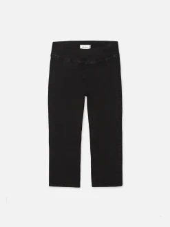 FRAME Jetset Capri in Sheen Noir<Women Skirts & Shorts