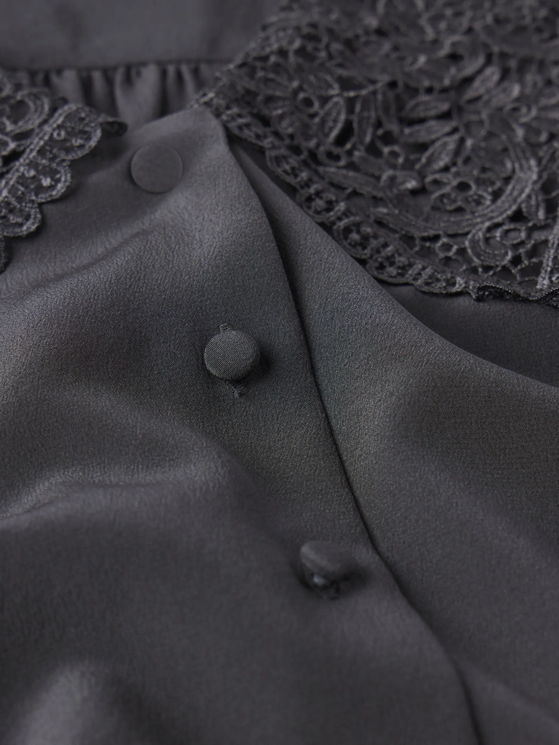 FRAME Lace Collar Blouse in<Women Tops & Blouses