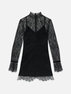 FRAME Lace Shift Dress in<Women Dresses & Jumpsuits