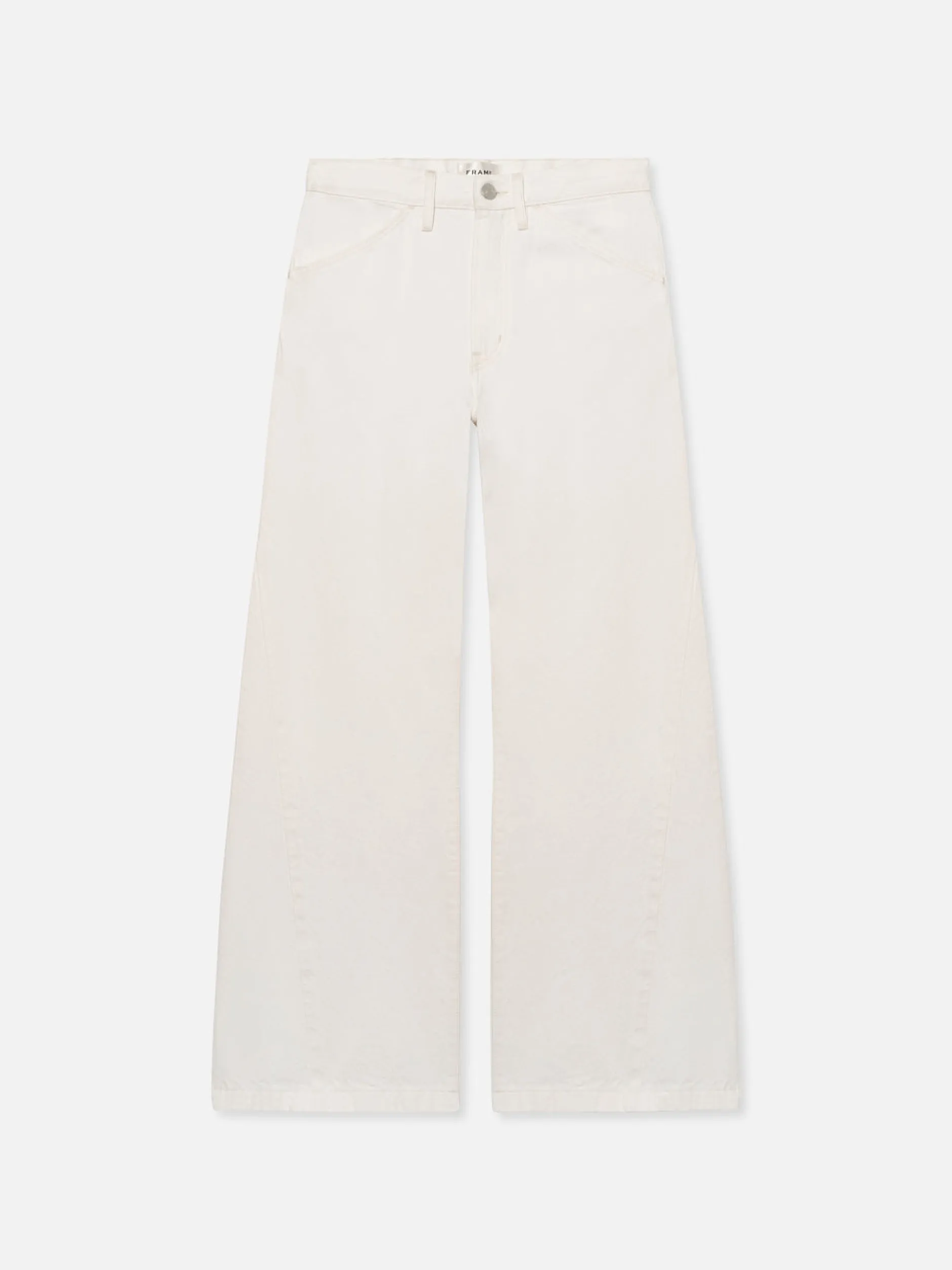 FRAME Le Baggy Palazzo in Au Natural Clean<Women Wide Leg