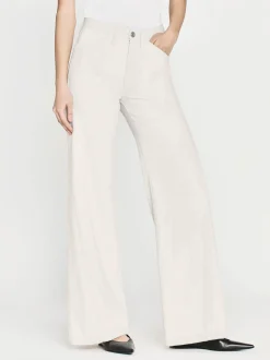 FRAME Le Baggy Palazzo in Au Natural Clean<Women Wide Leg