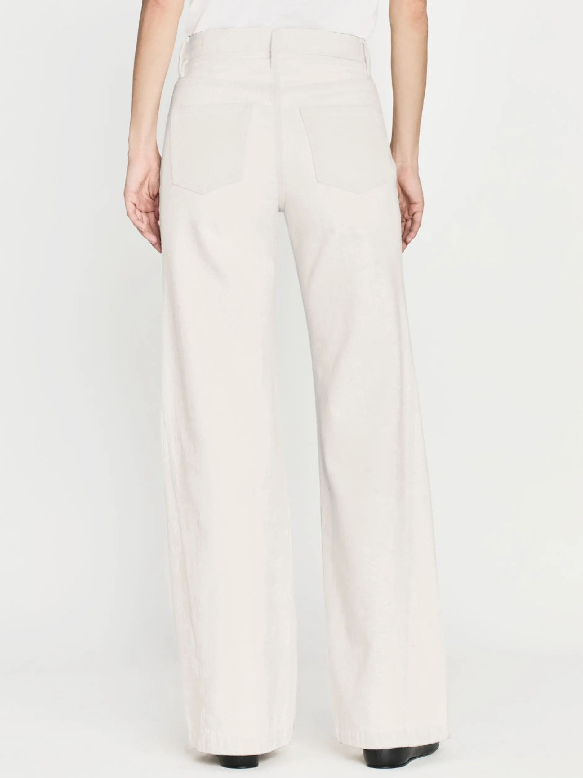 FRAME Le Baggy Palazzo in Au Natural Clean<Women Wide Leg