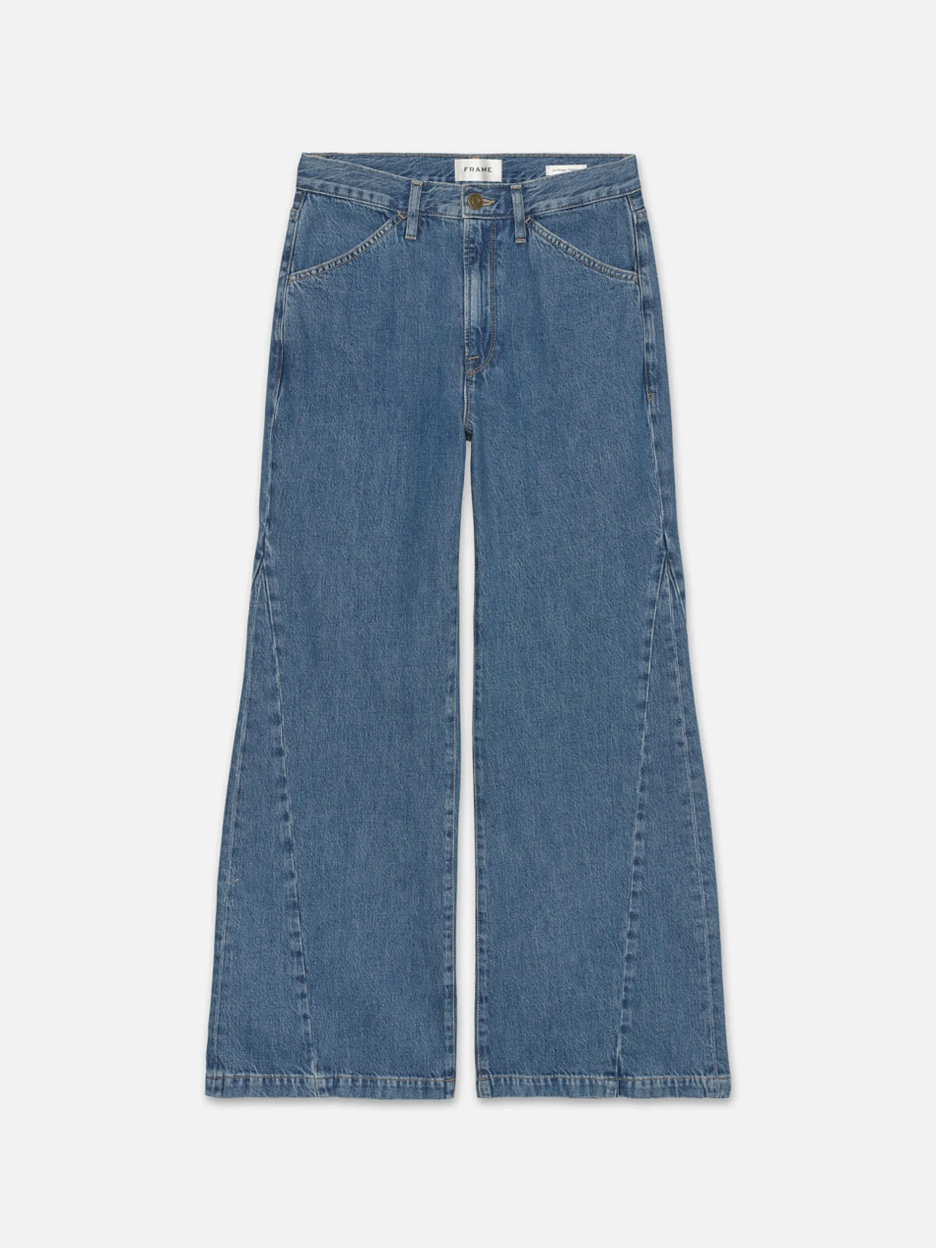 FRAME Le Baggy Palazzo in Ocean Drive<Women Wide Leg