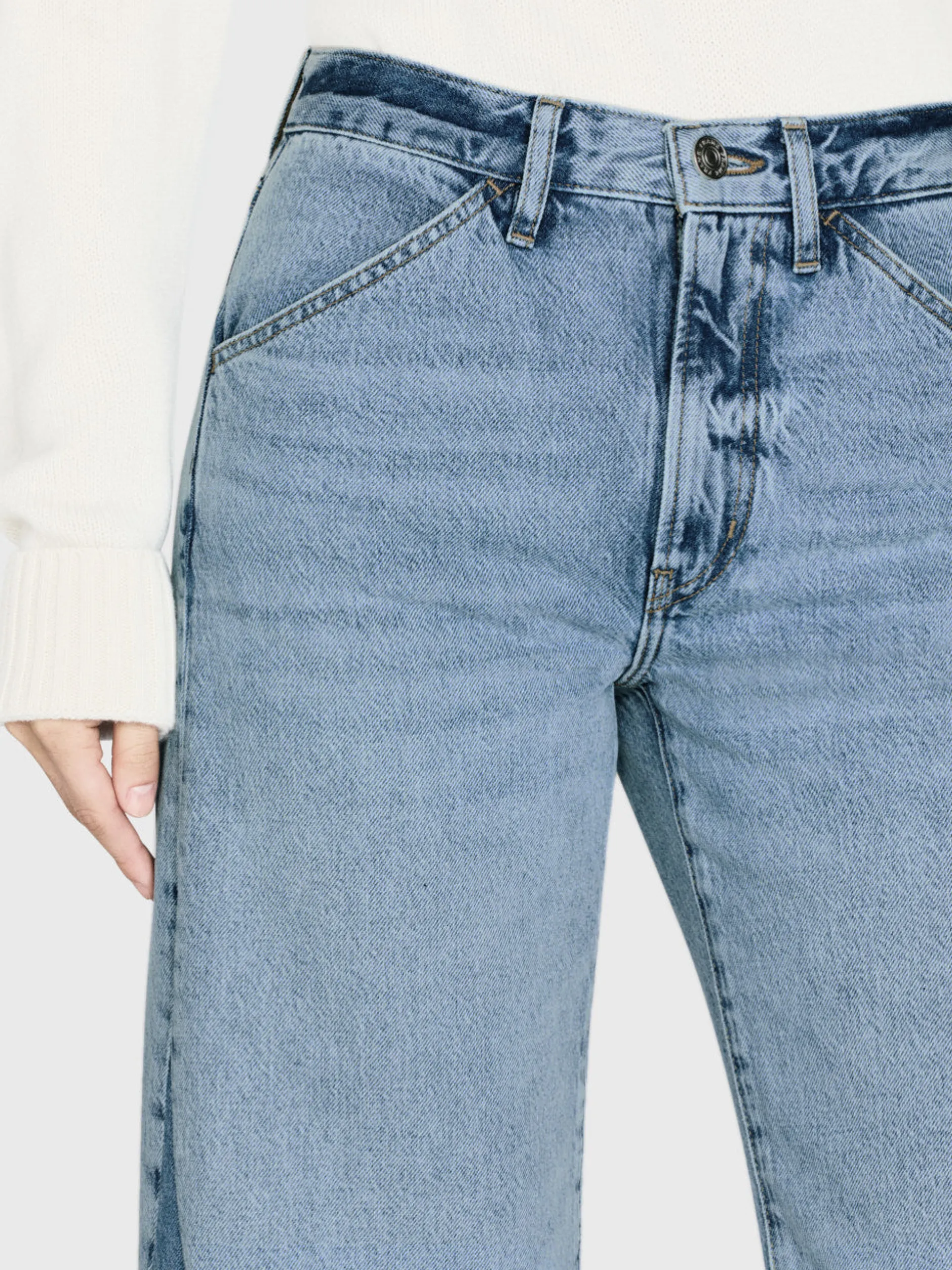 FRAME Le Baggy Palazzo Outseam Insert in<Women Wide Leg
