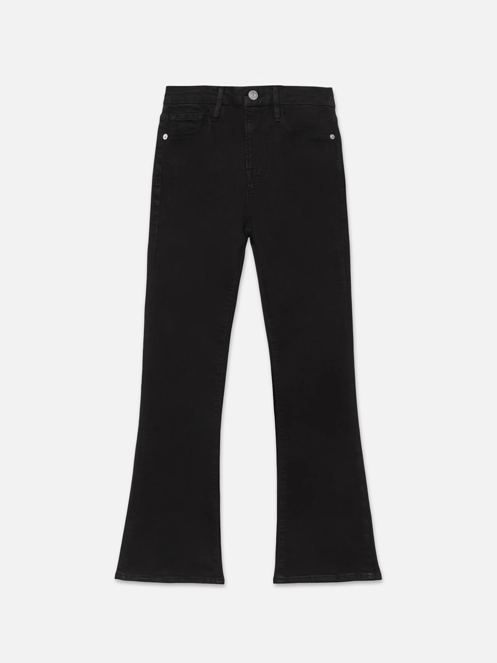 FRAME Le Crop Mini Boot in Film Noir<Women Bootcut