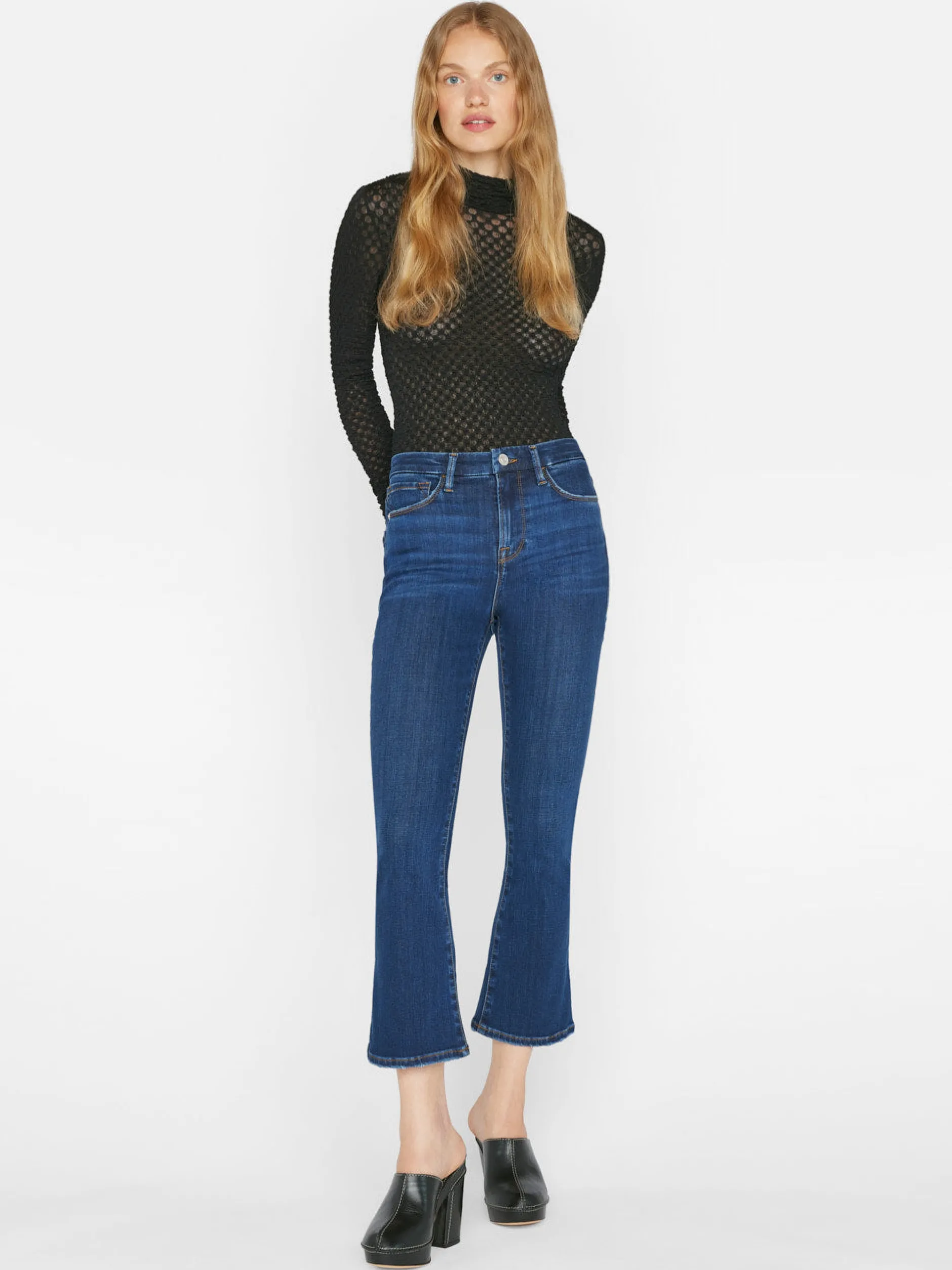 FRAME Le Crop Mini Boot in<Women Bootcut