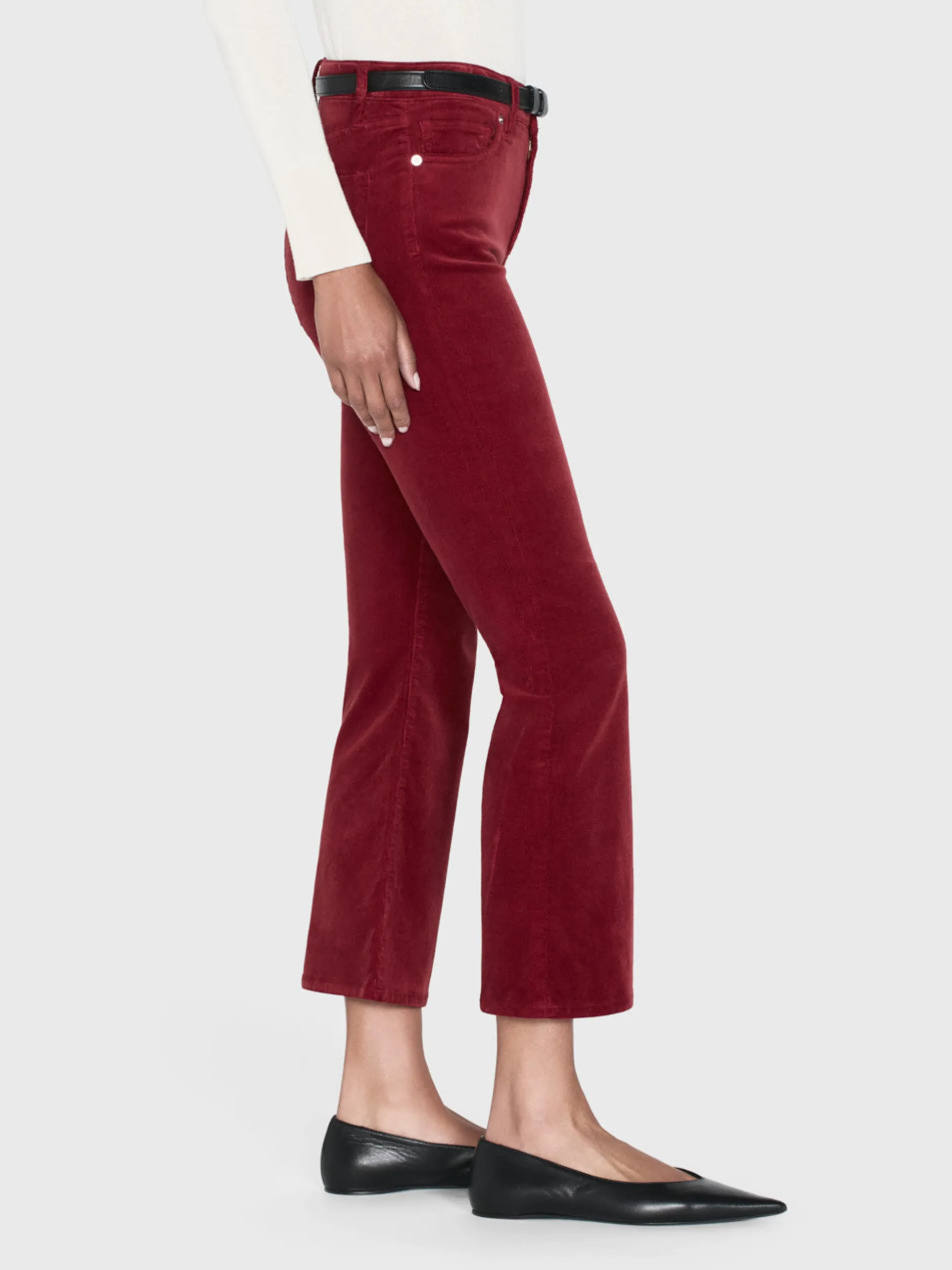 FRAME Le Crop Mini Boot Corduroy in<Women Pants