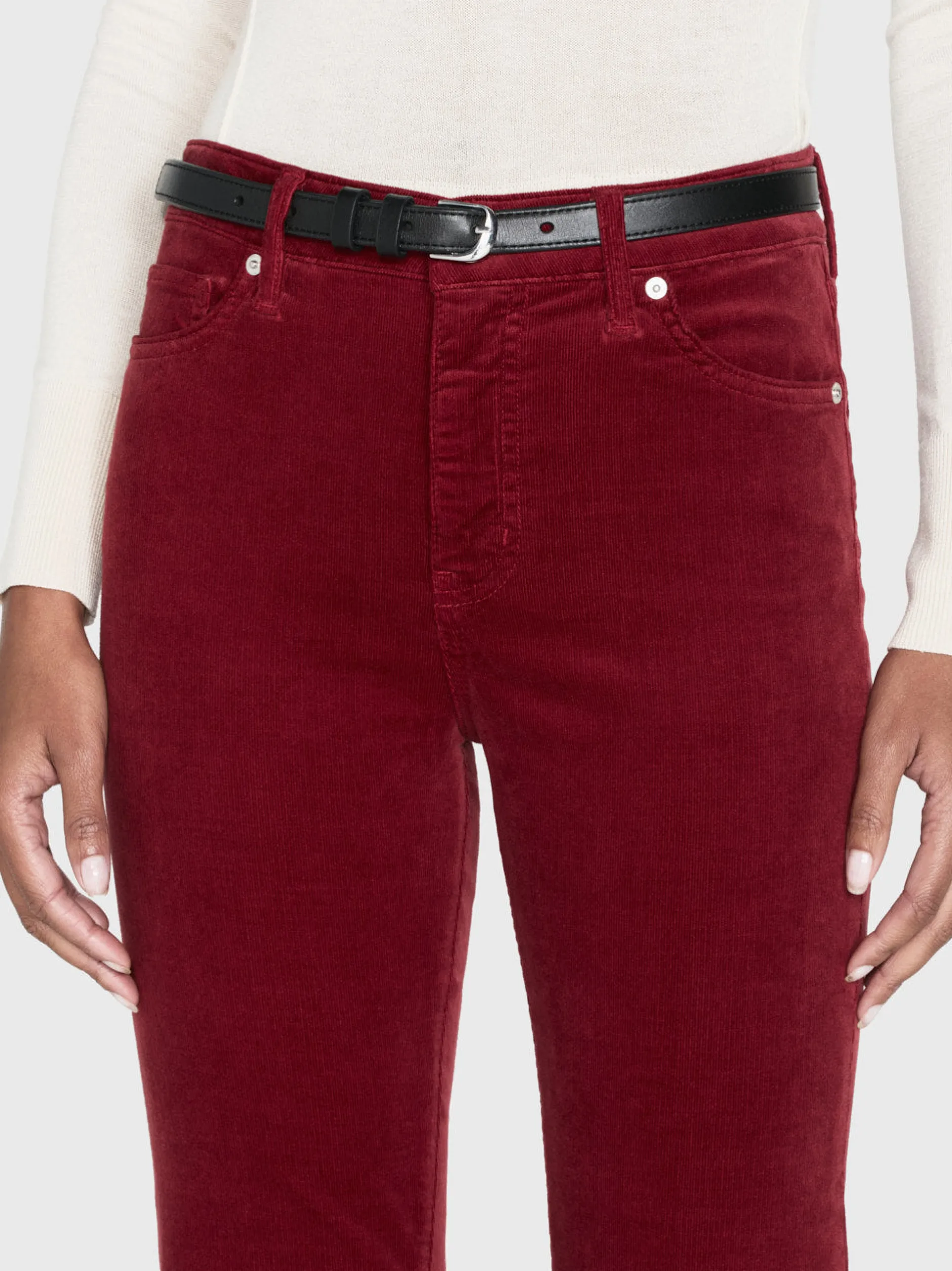 FRAME Le Crop Mini Boot Corduroy in<Women Pants