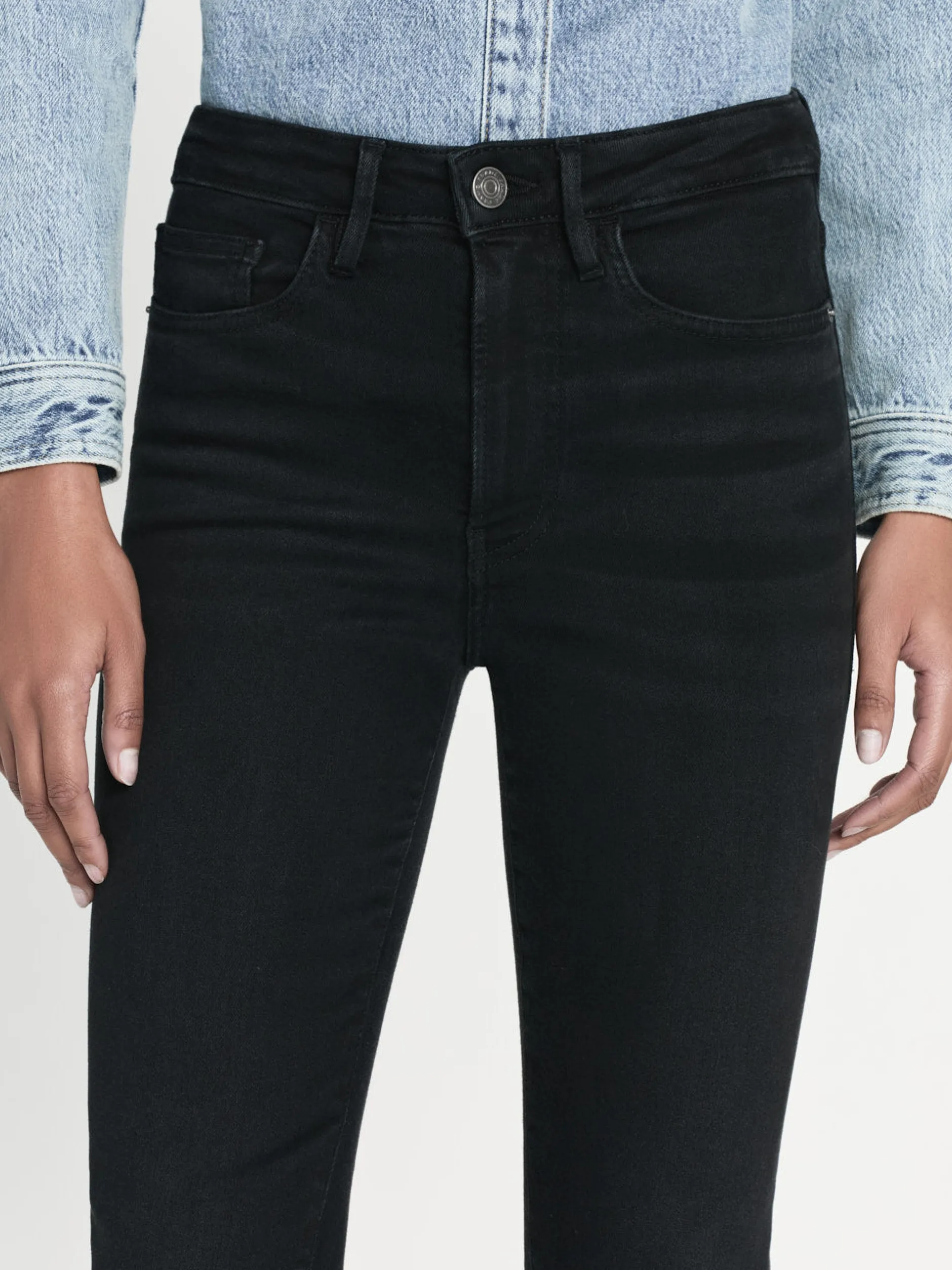 FRAME Le Crop Mini Boot Raw Fray in<Women Bootcut