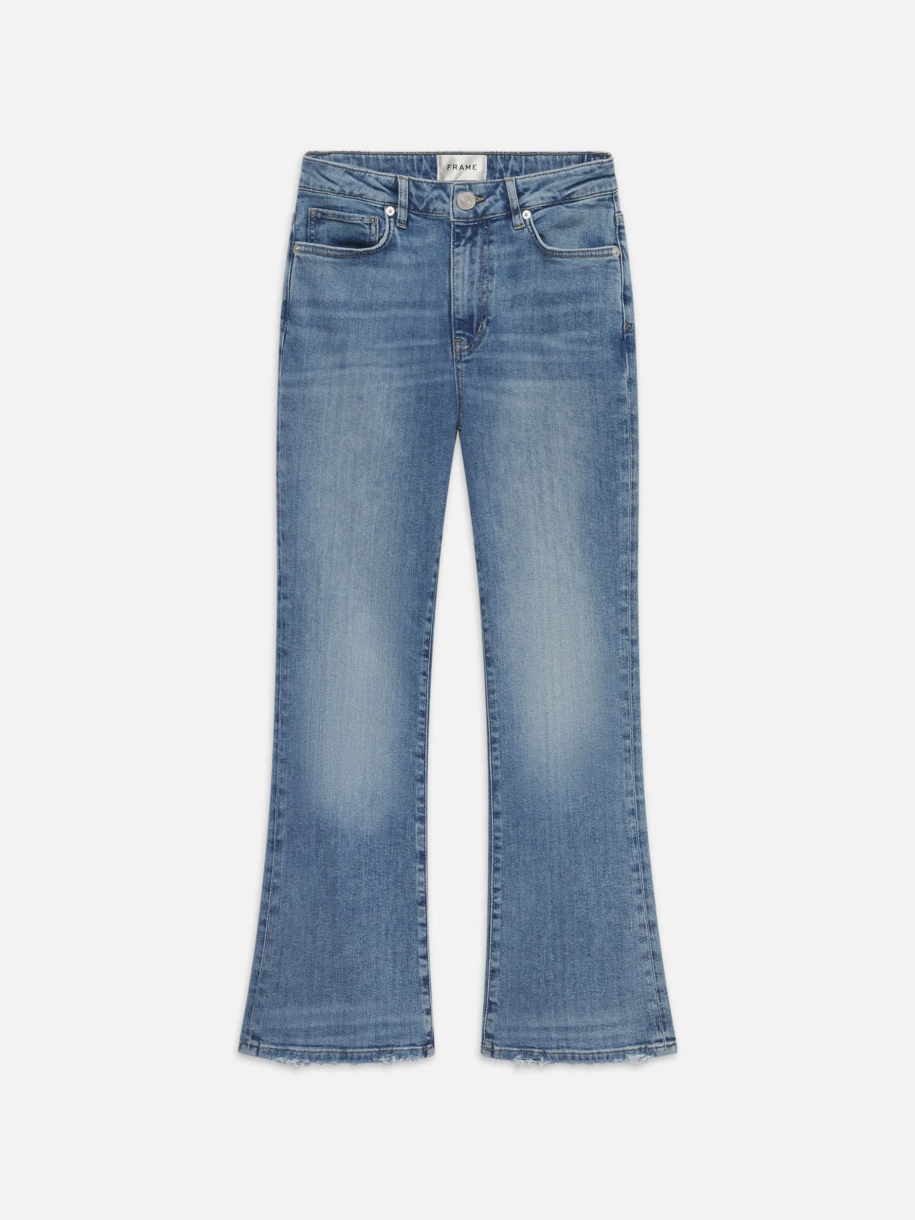 FRAME Le Crop Mini Boot Worn Fray in<Women Bootcut