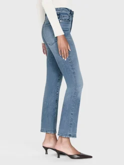 FRAME Le Crop Mini Boot Worn Fray in<Women Bootcut