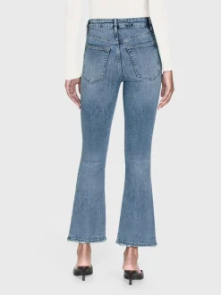 FRAME Le Crop Mini Boot Worn Fray in<Women Bootcut