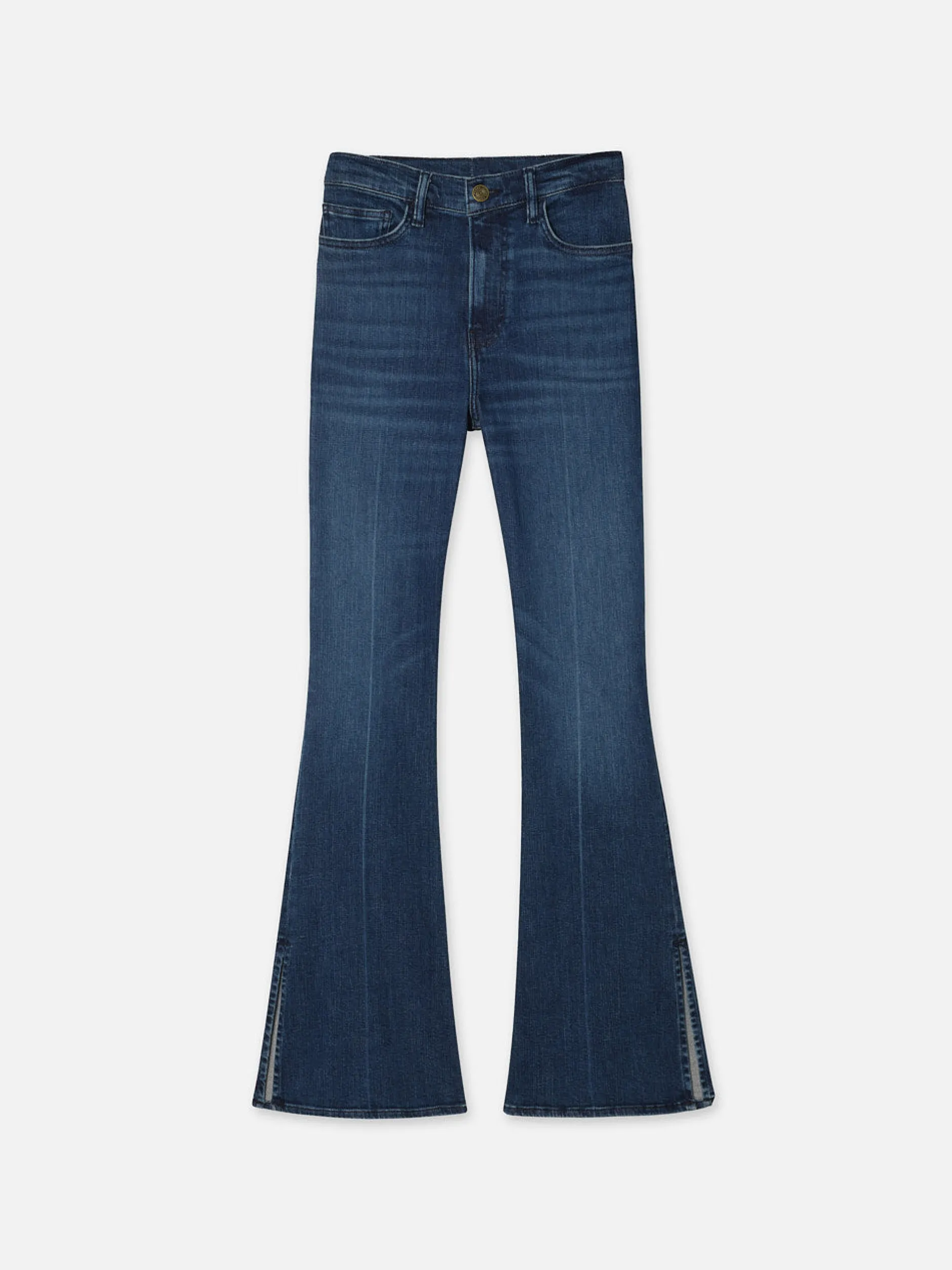 FRAME Le Easy Flare Side Slit in<Women Flare