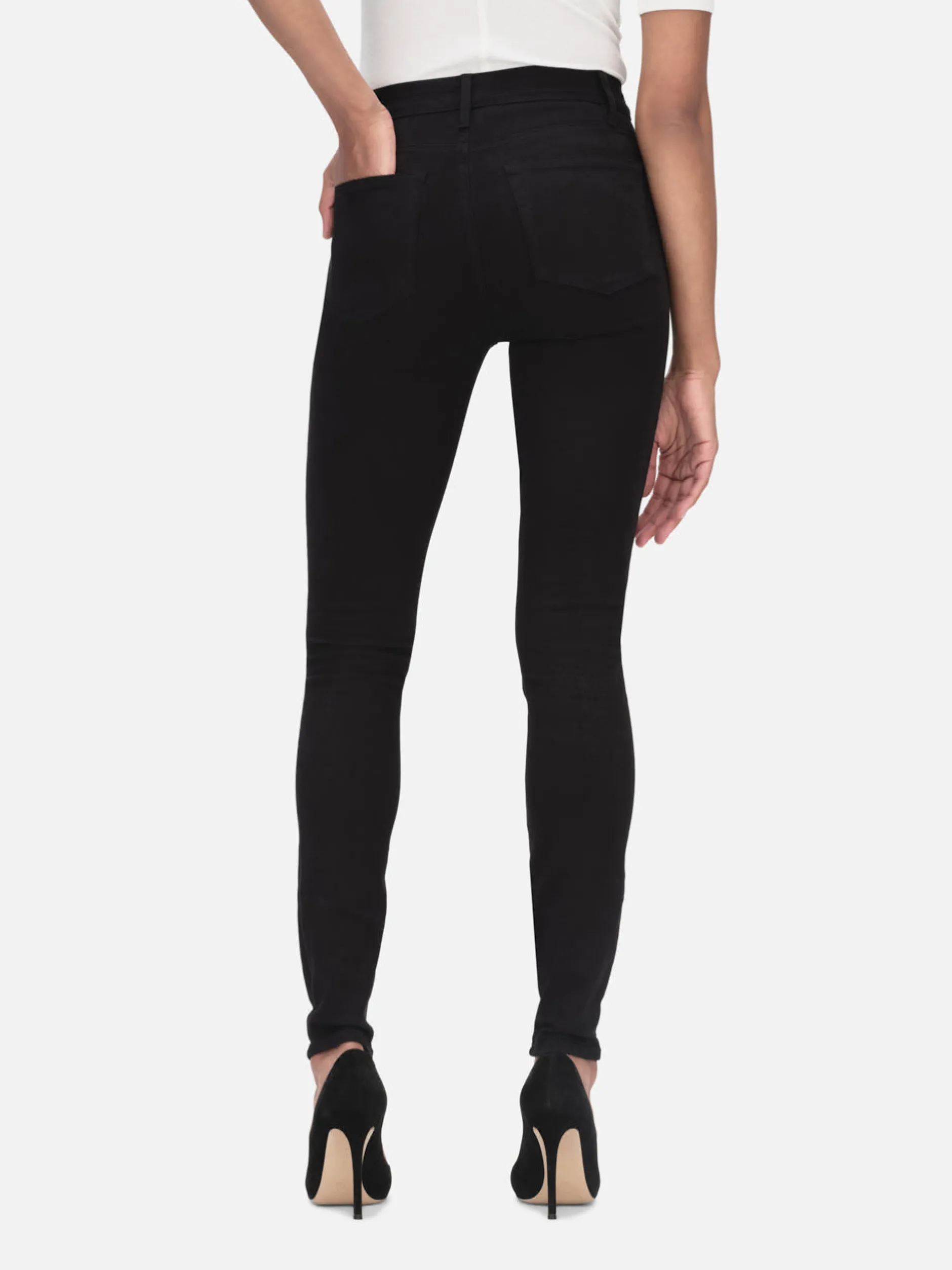 FRAME Le High Skinny in Film Noir<Women Skinny