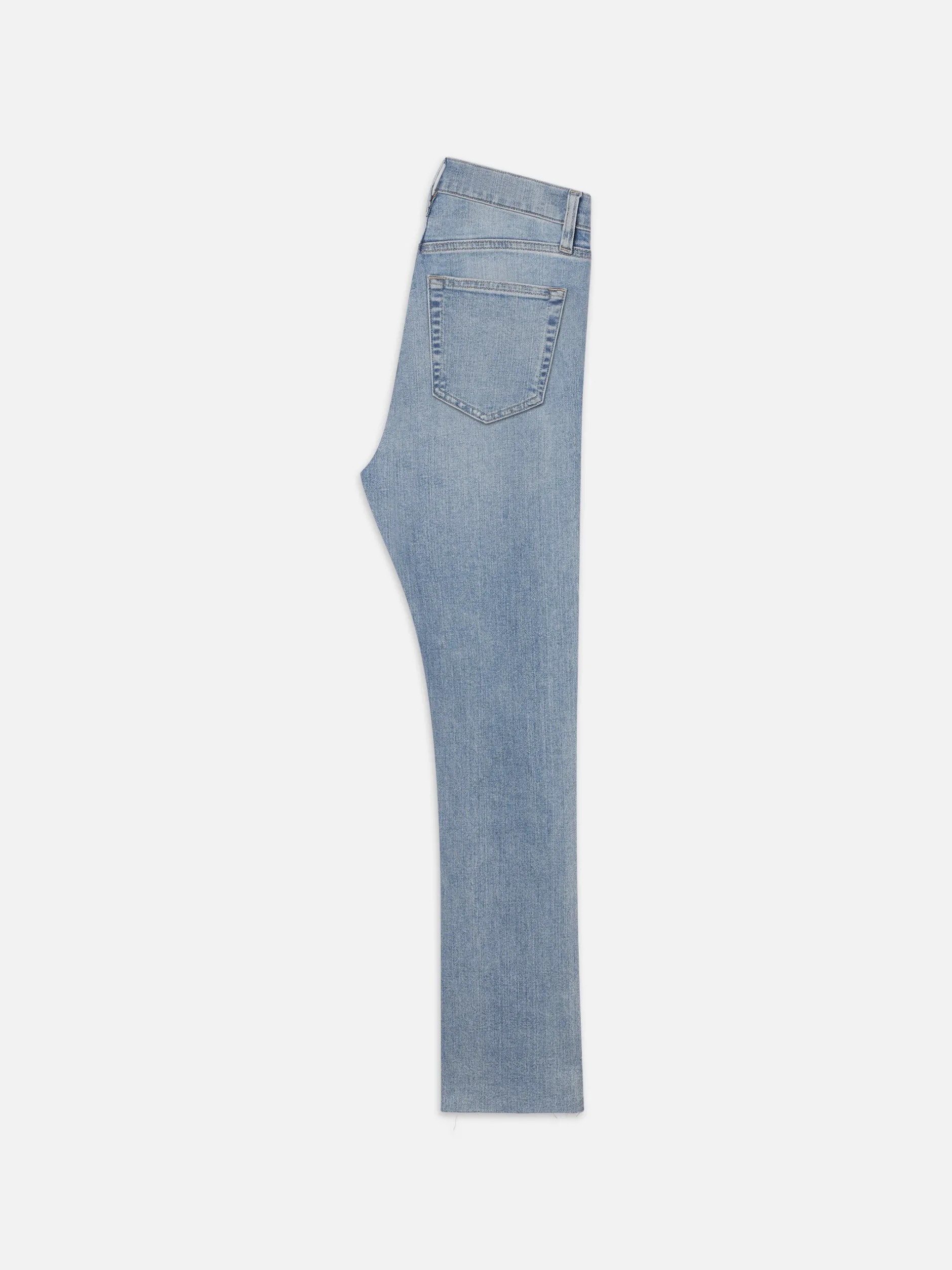 FRAME Le High Straight Cascade Hem in Blue Springs<Women Straight
