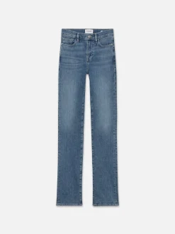 FRAME Le High Straight Long in Daphne Blue<Women Straight
